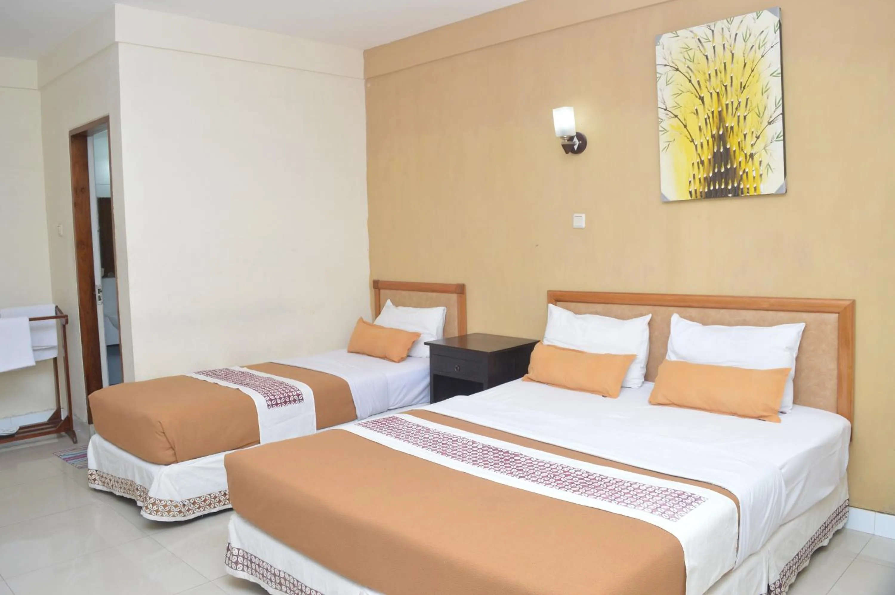 Bed in Hotel Mataram 2 Malioboro