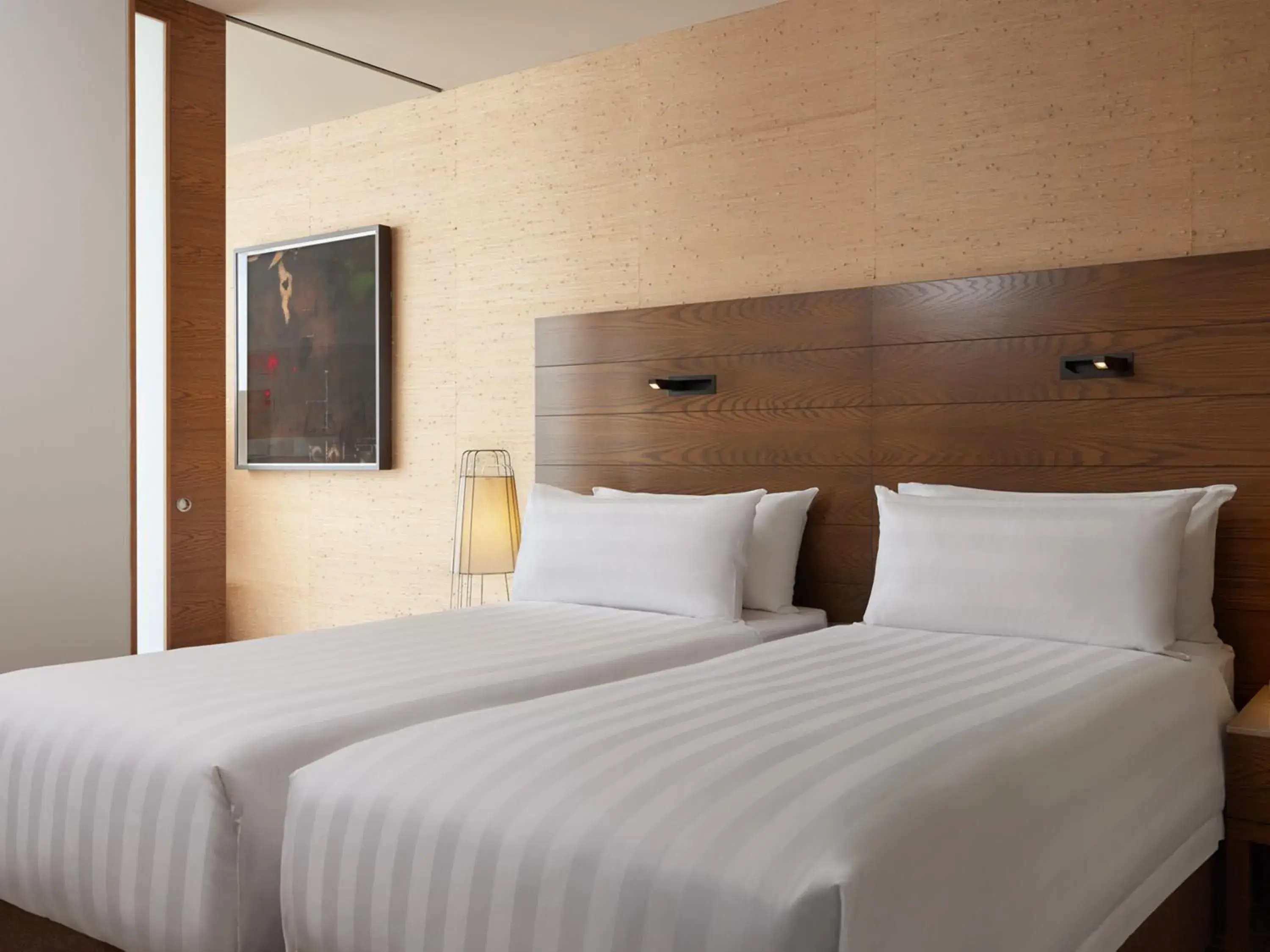 Bedroom, Bed in Pan Pacific Melbourne Bedroom, Bed in Pan Pacific Melbourne