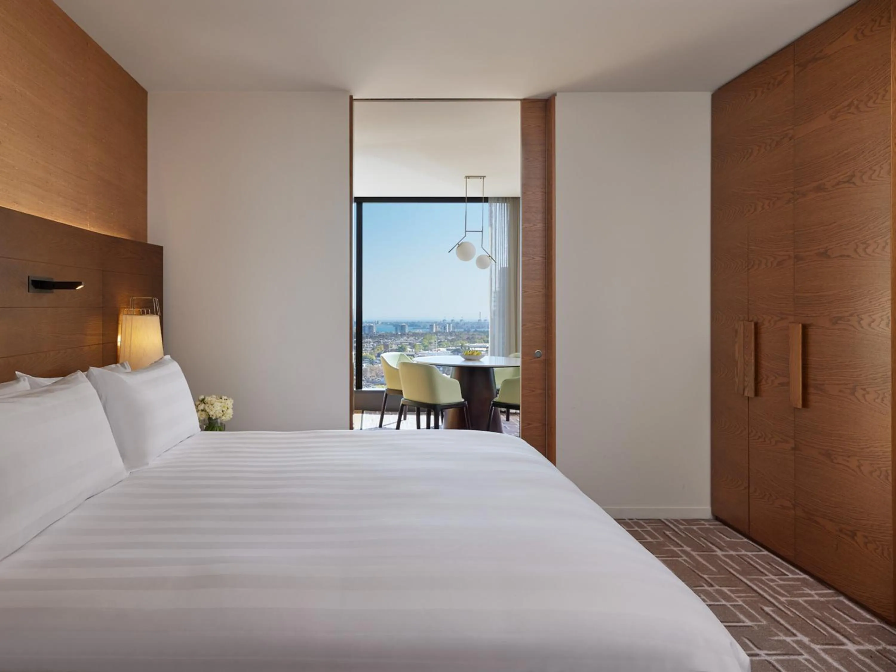 Bedroom, Bed in Pan Pacific Melbourne