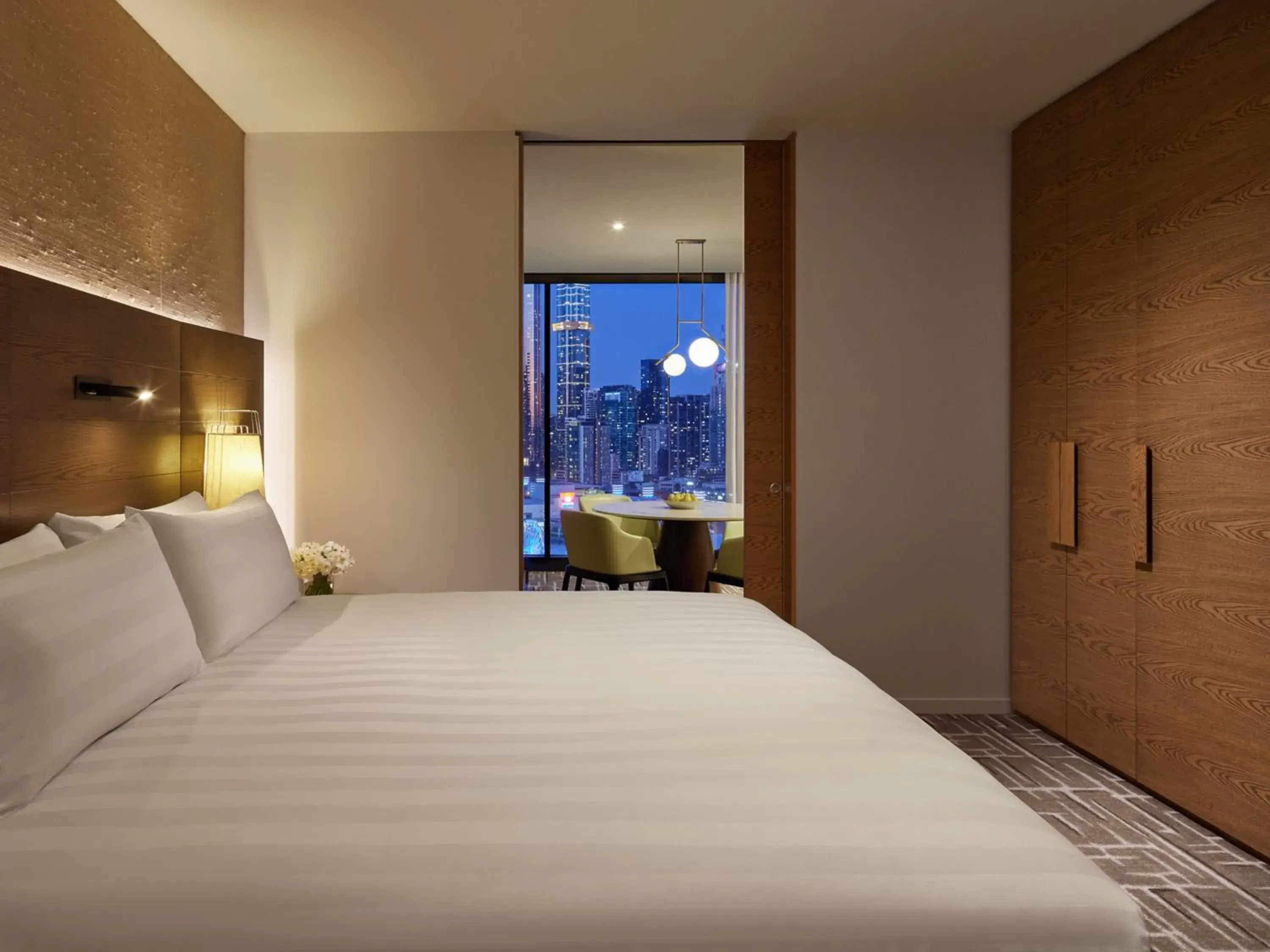 Bedroom, Bed in Pan Pacific Melbourne Bedroom, Bed in Pan Pacific Melbourne