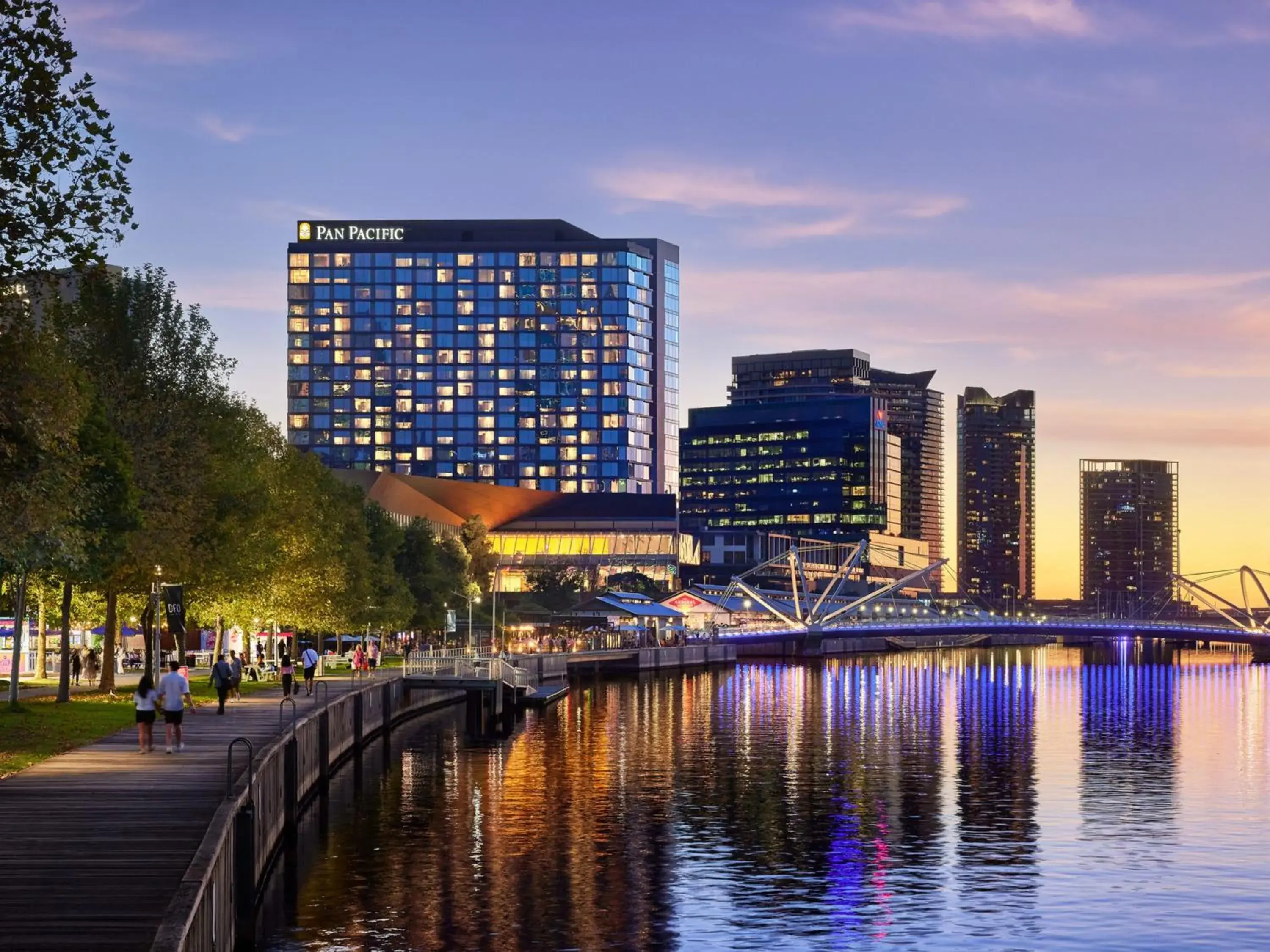 Property building in Pan Pacific Melbourne Property building in Pan Pacific Melbourne