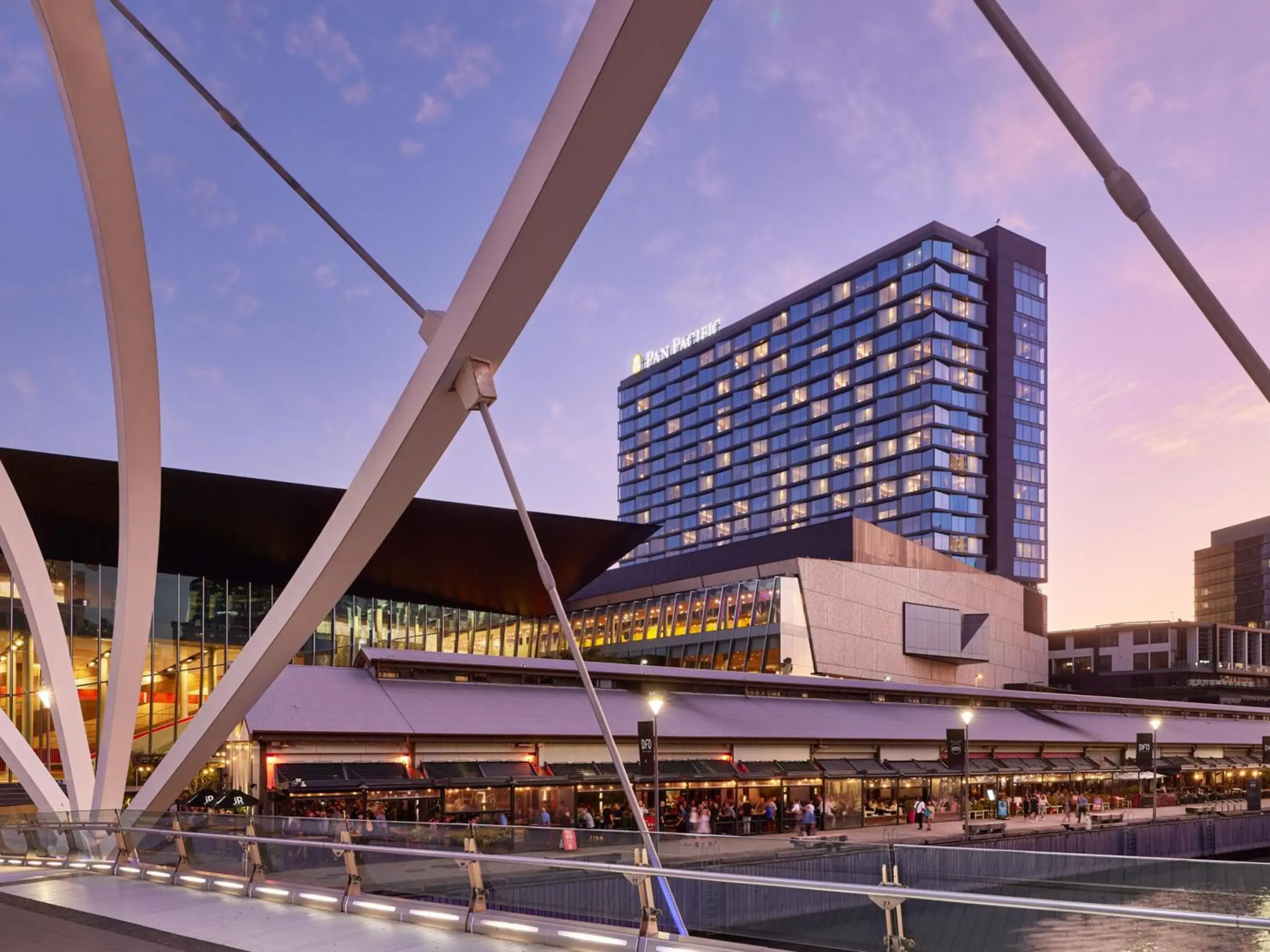 Property building in Pan Pacific Melbourne Property building in Pan Pacific Melbourne