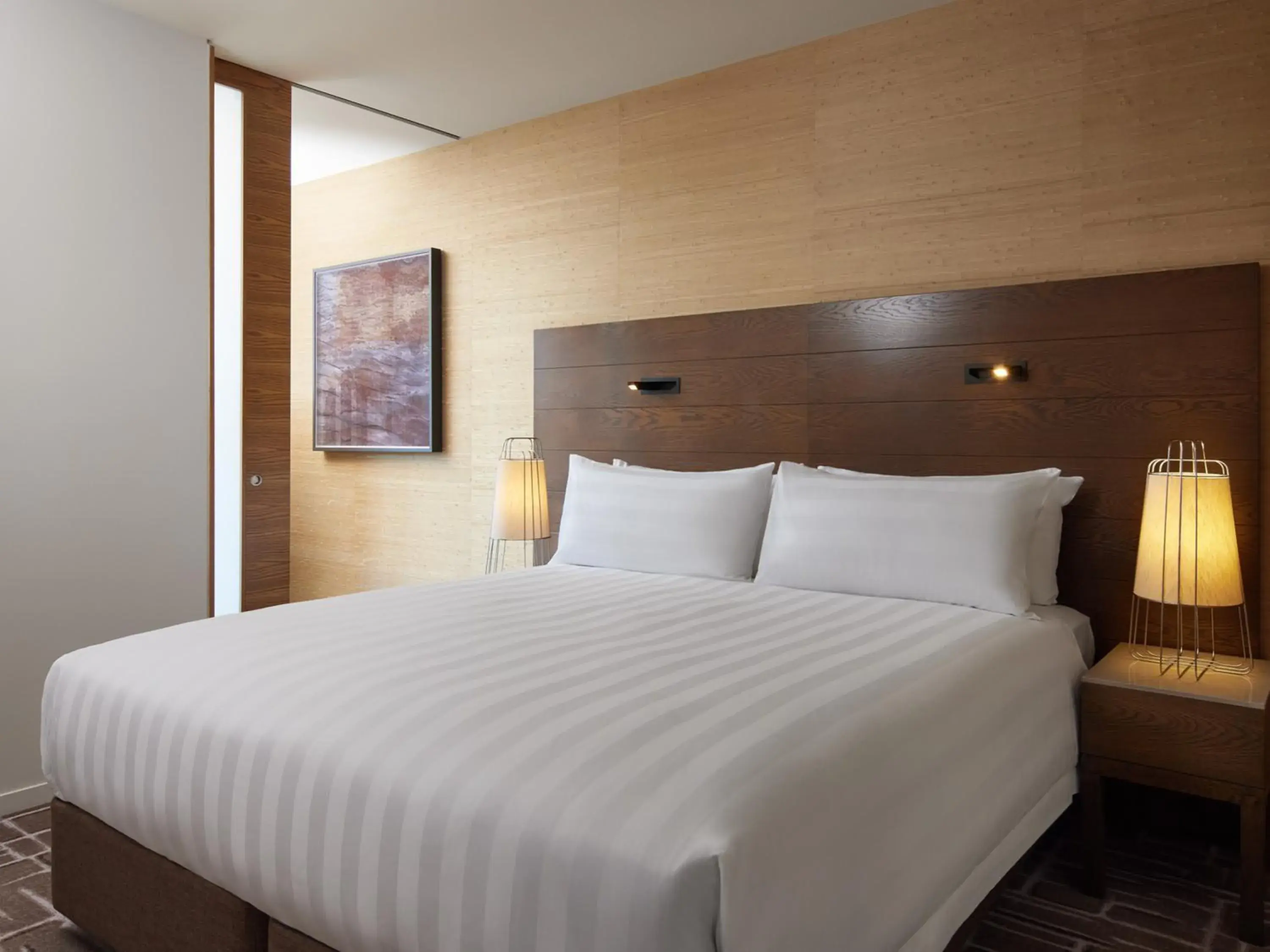 Bedroom, Bed in Pan Pacific Melbourne Bedroom, Bed in Pan Pacific Melbourne