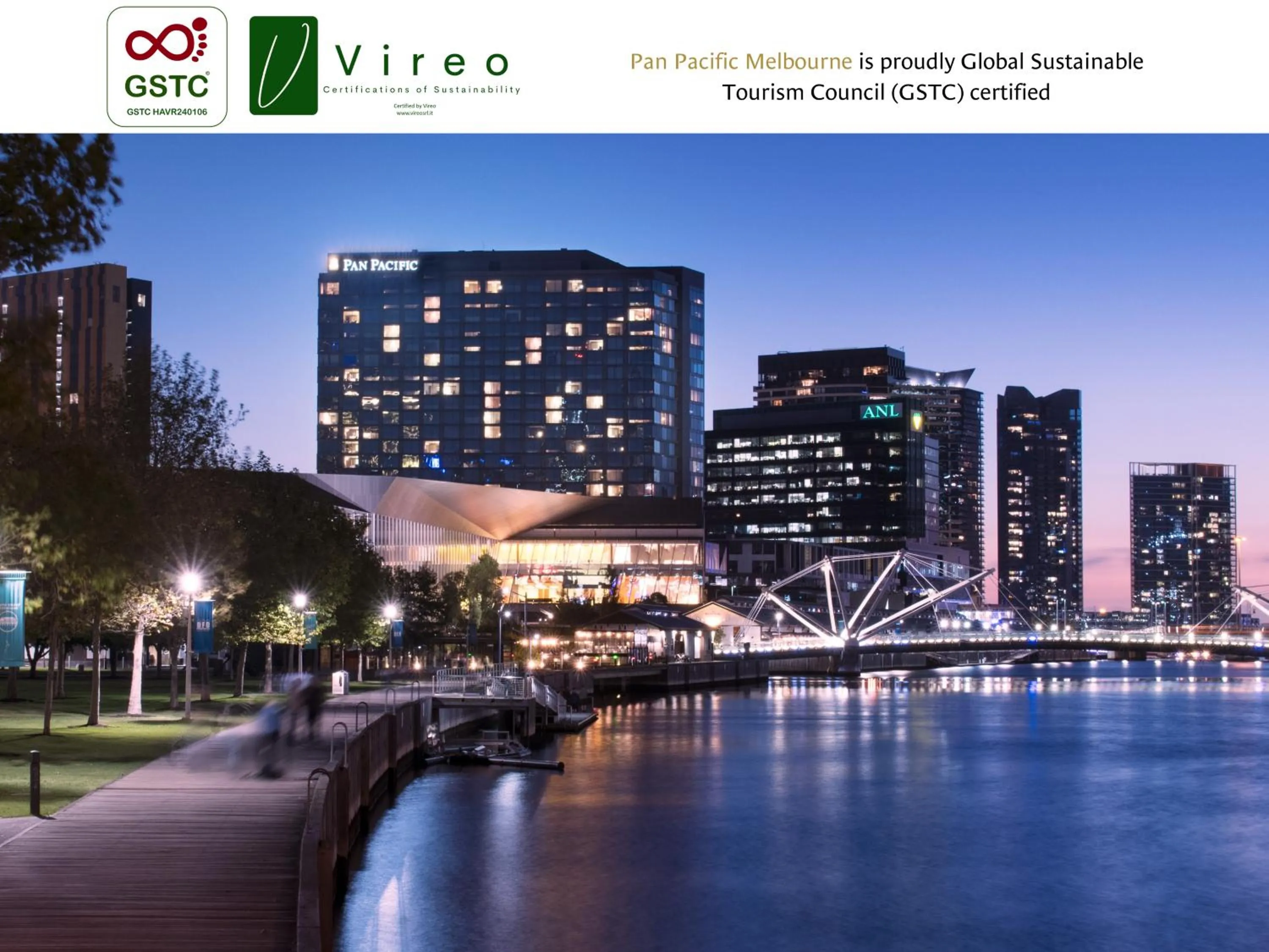 Property building in Pan Pacific Melbourne