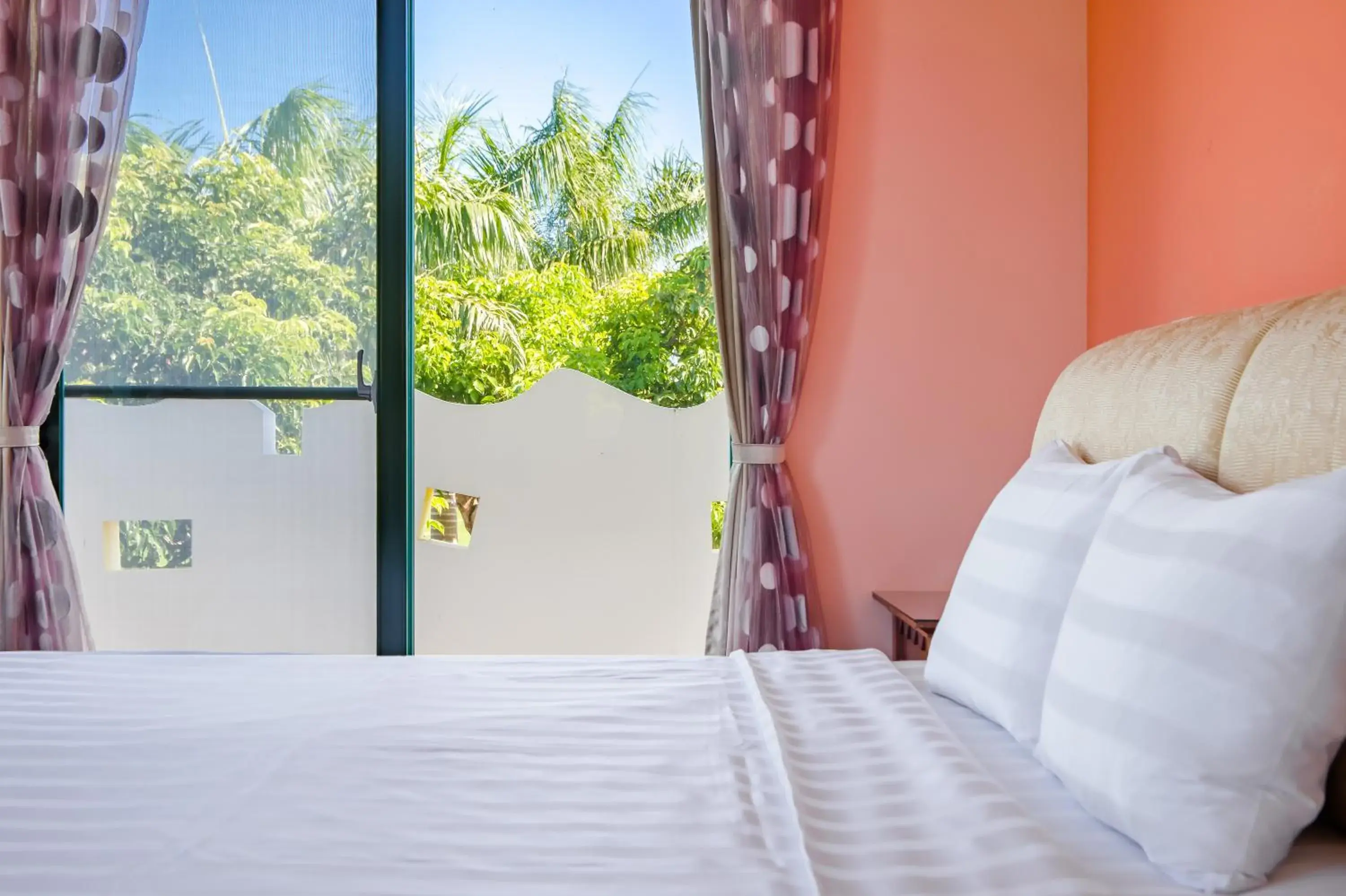 Bedroom, Bed in Summer Garden Bedroom, Bed in Summer Garden