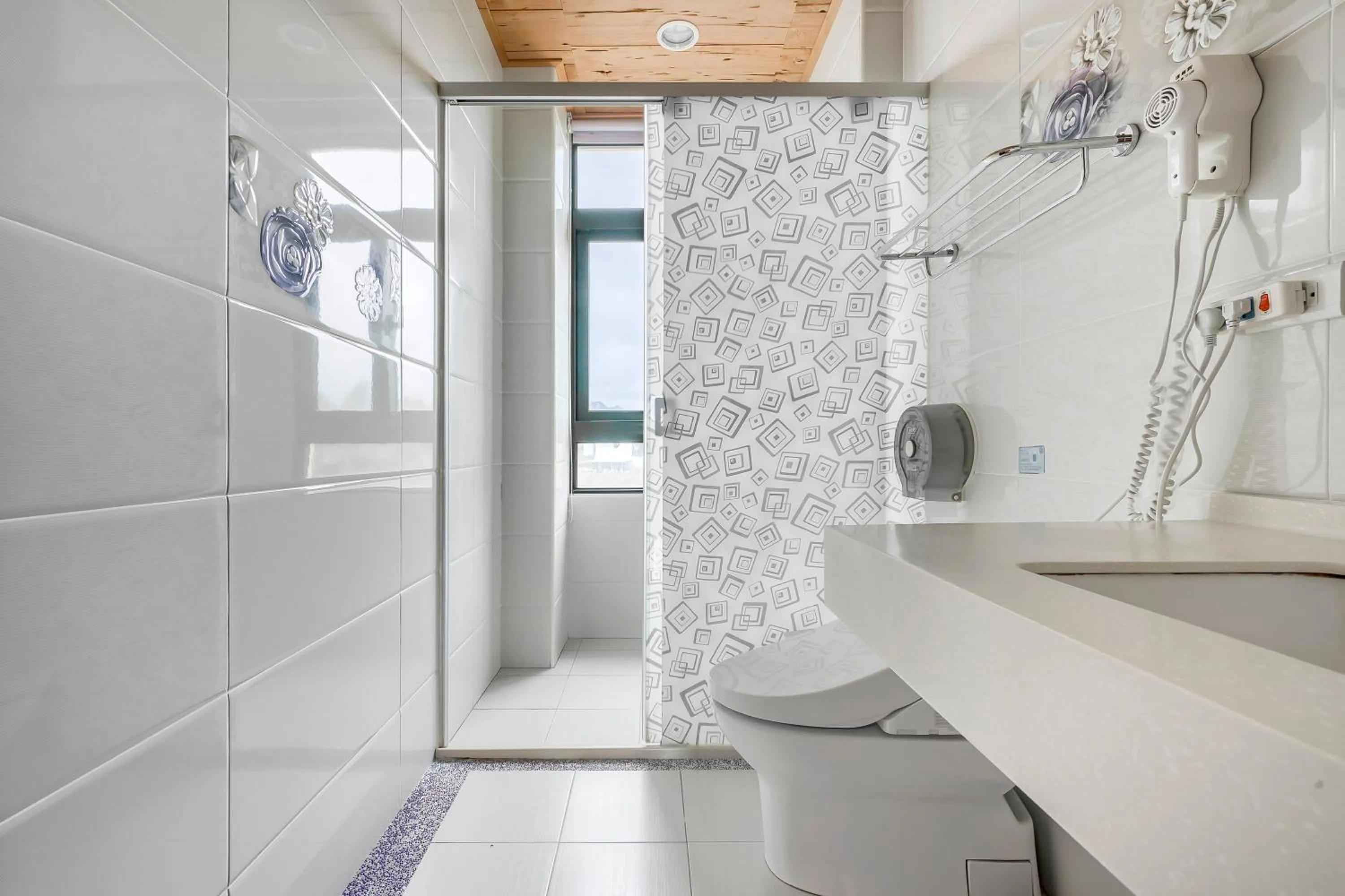 Shower in Summer Garden