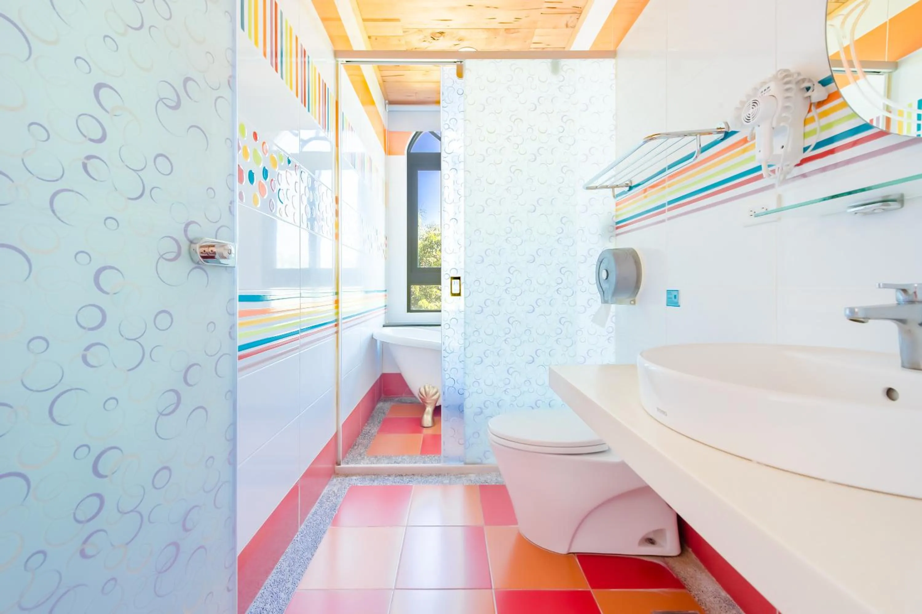 Bathroom in Summer Garden