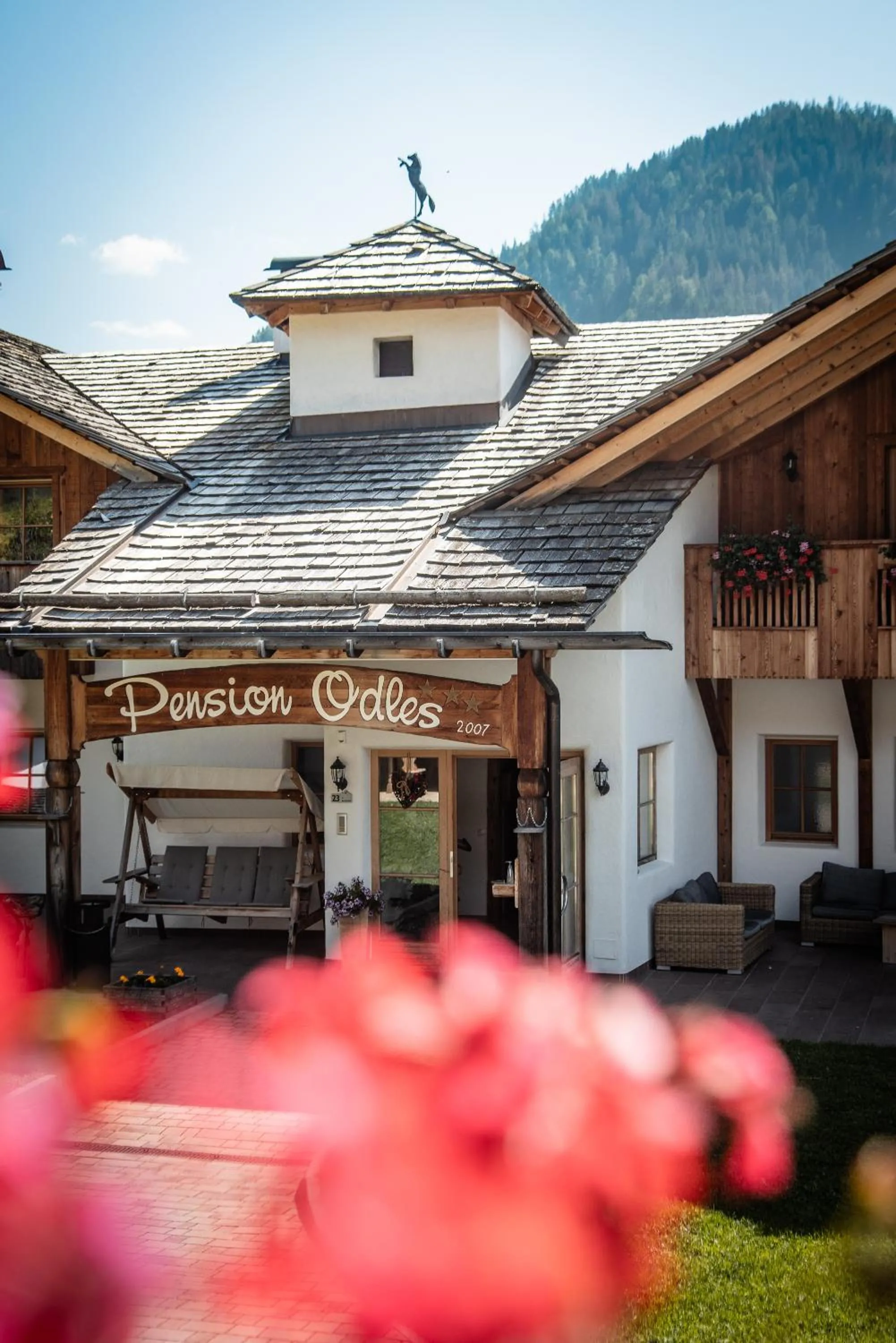 Property building in Hotel Pension Odles