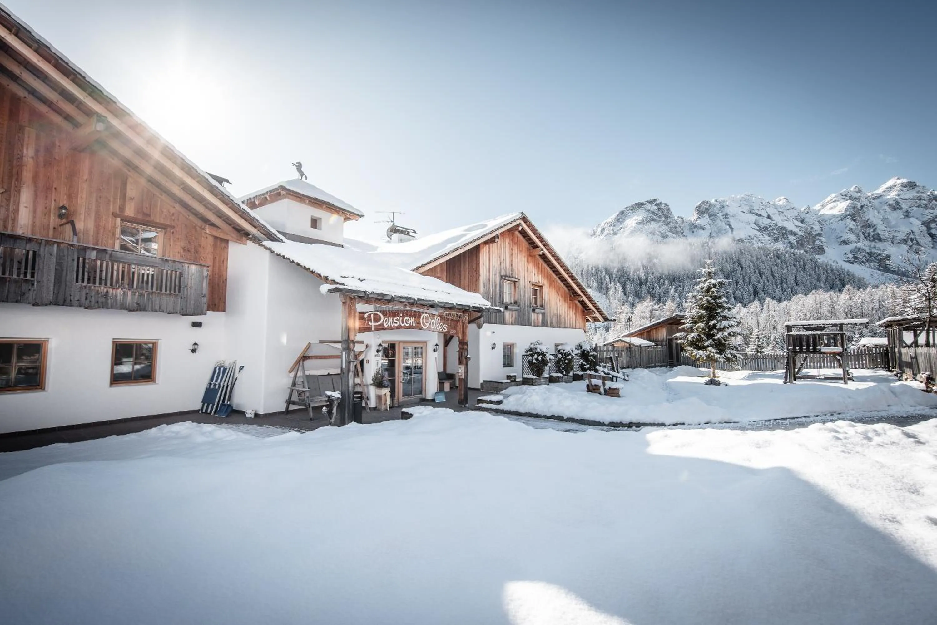 Property building in Hotel Pension Odles