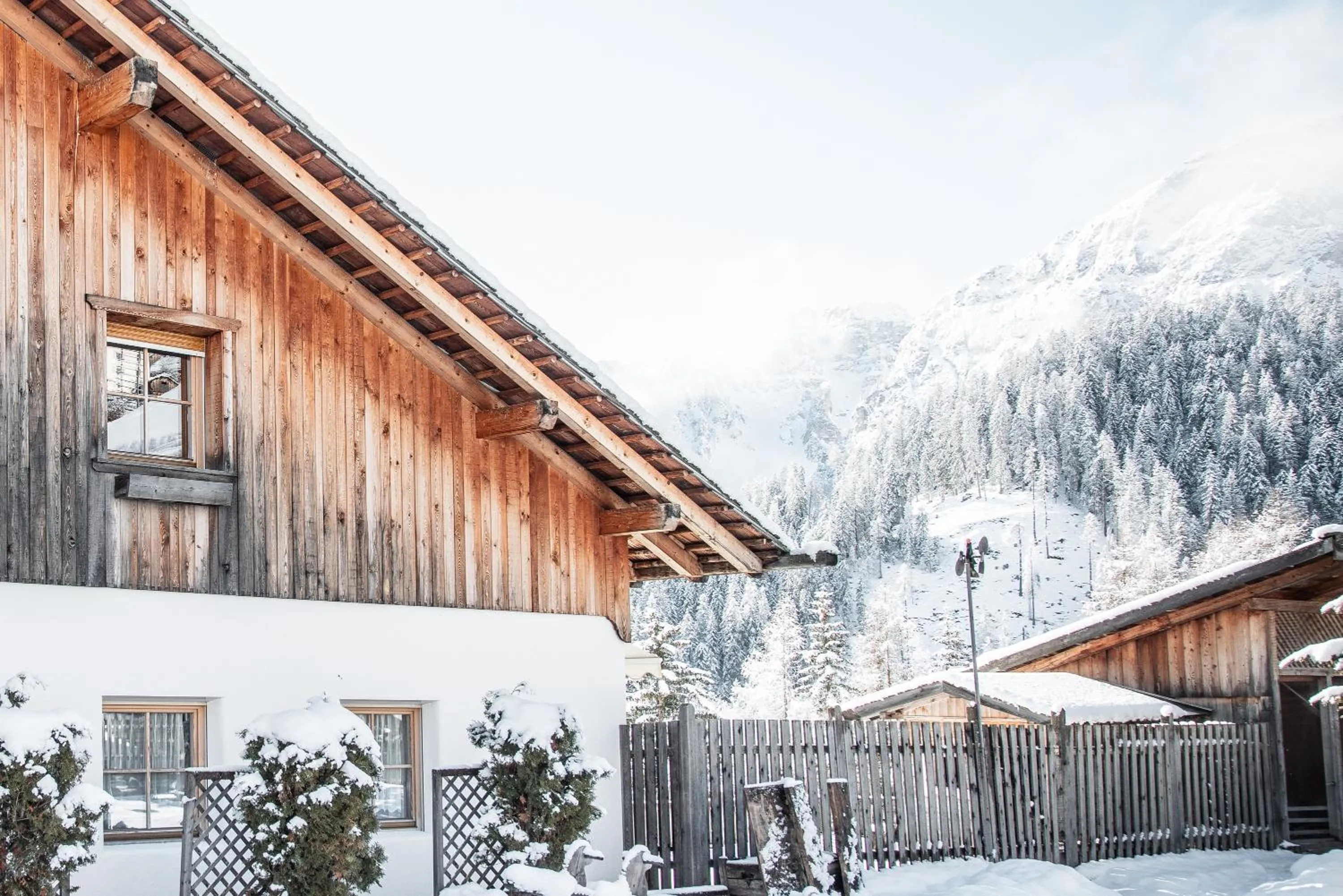 Winter in Hotel Pension Odles