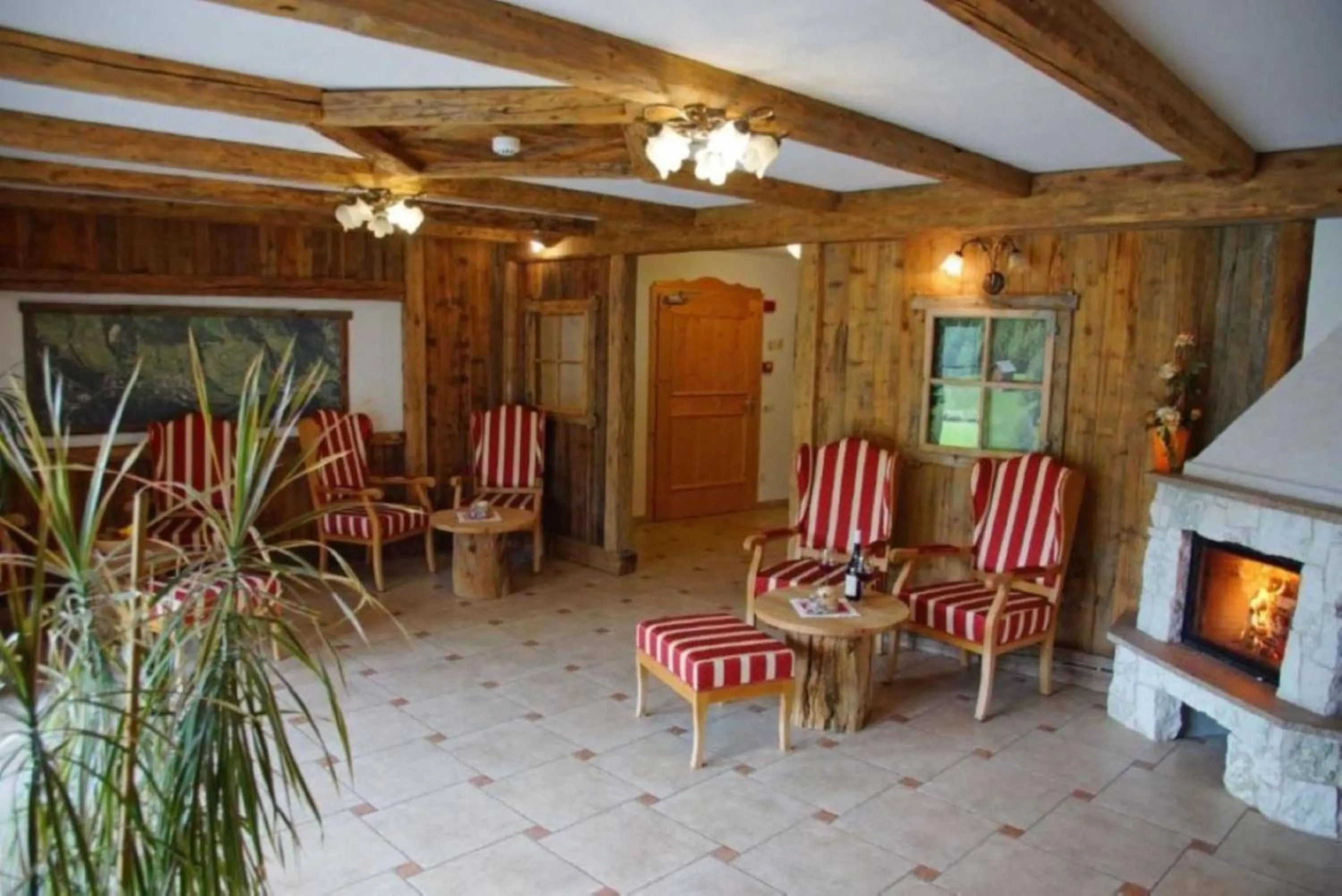 Living room in Hotel Pension Odles