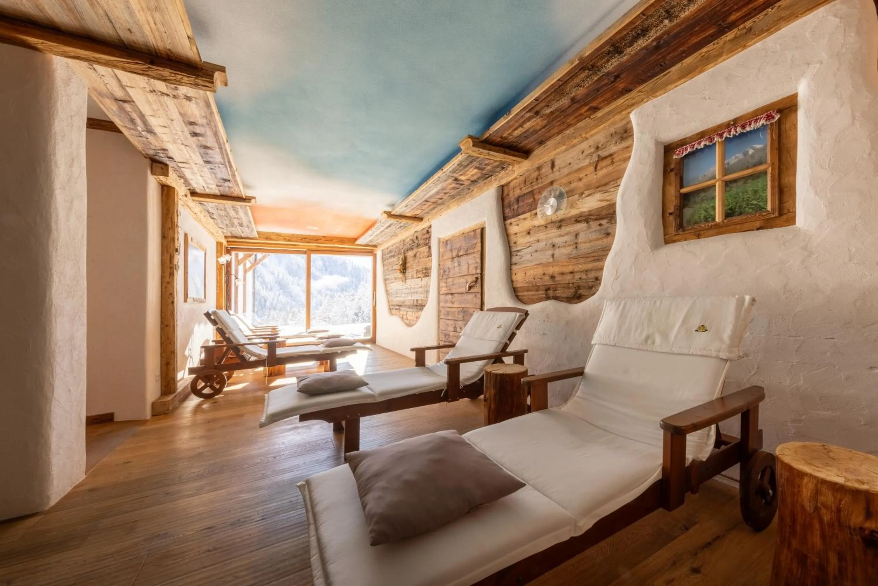 Spa and wellness centre/facilities in Hotel Pension Odles