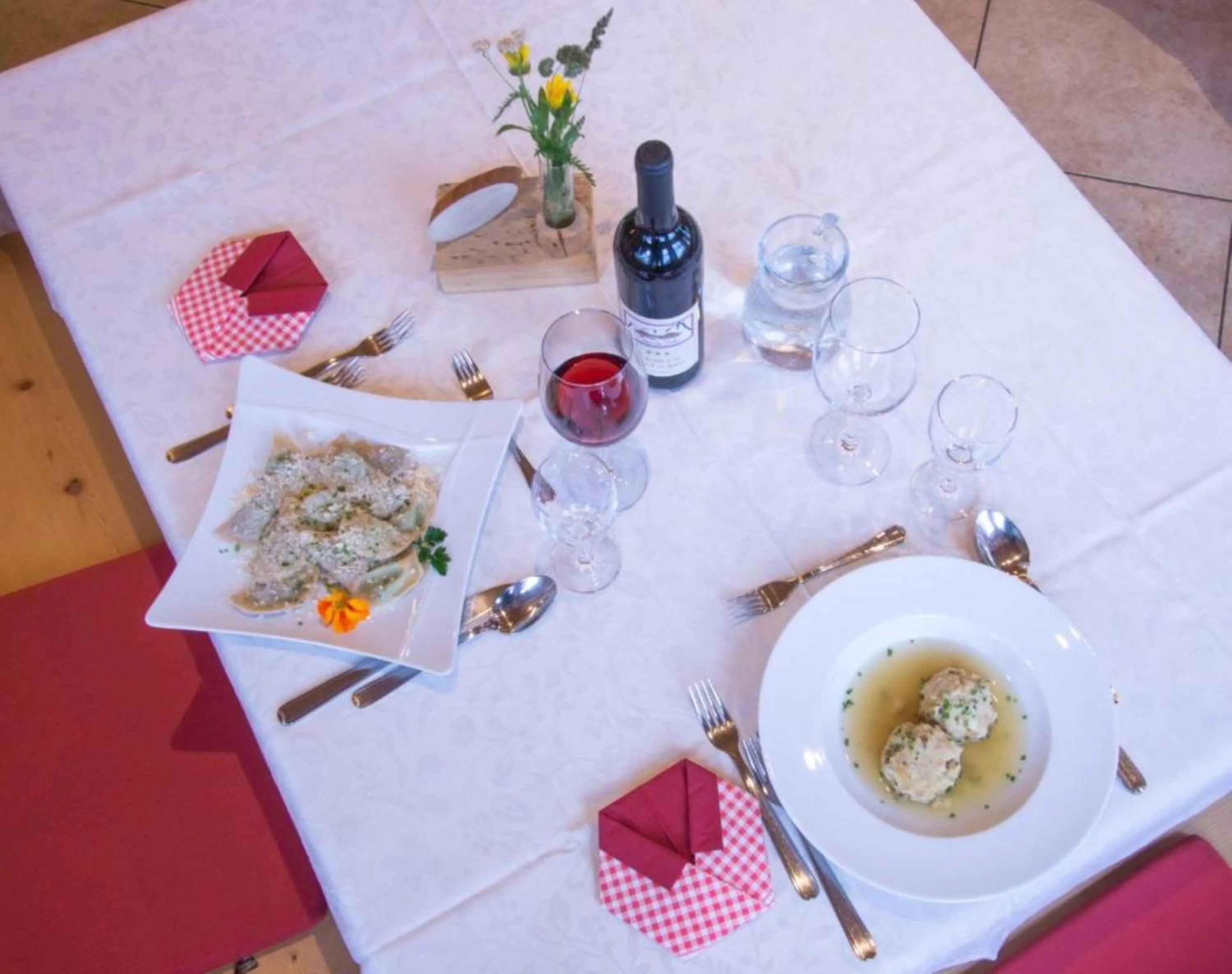 Food in Hotel Pension Odles