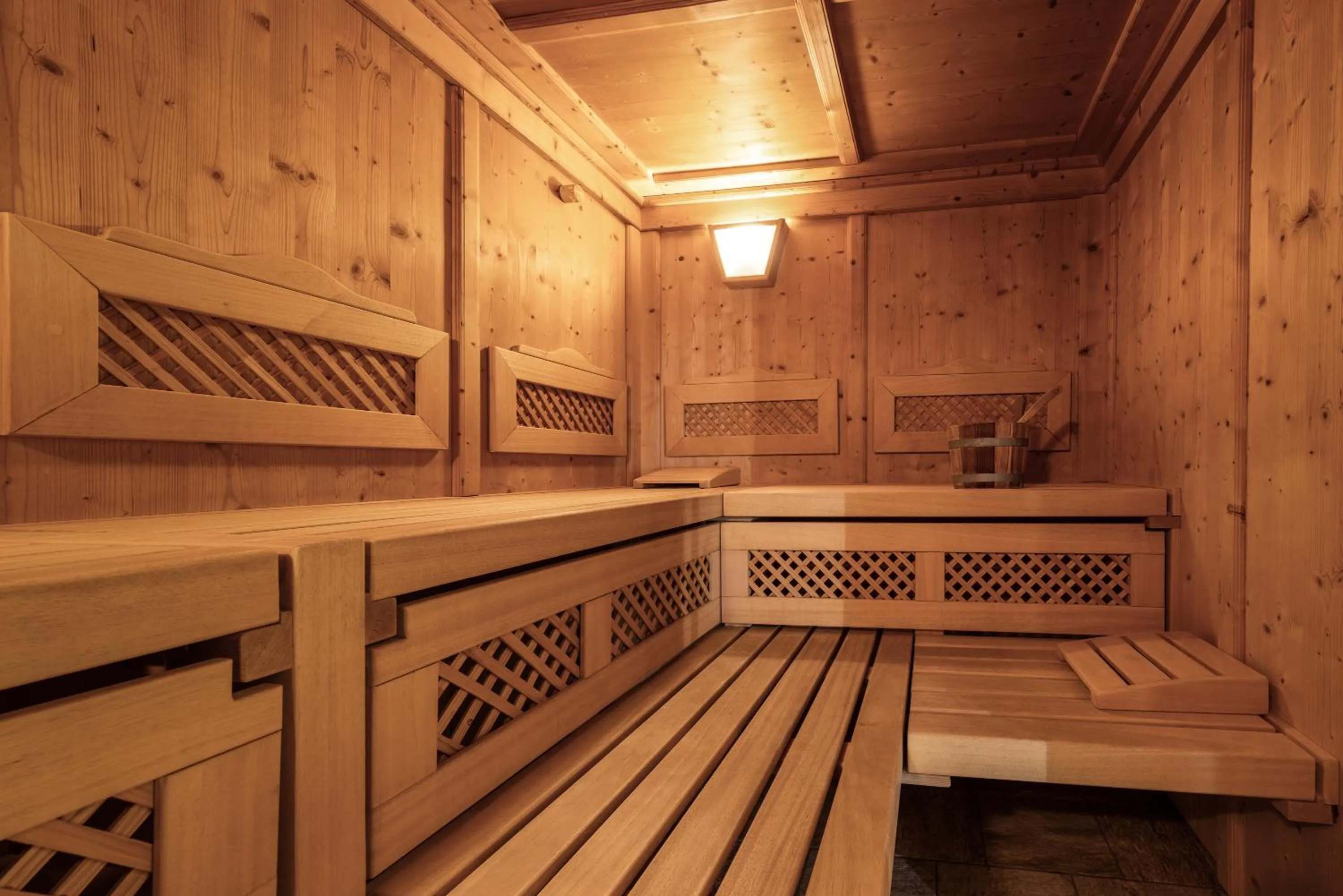 Sauna in Hotel Pension Odles