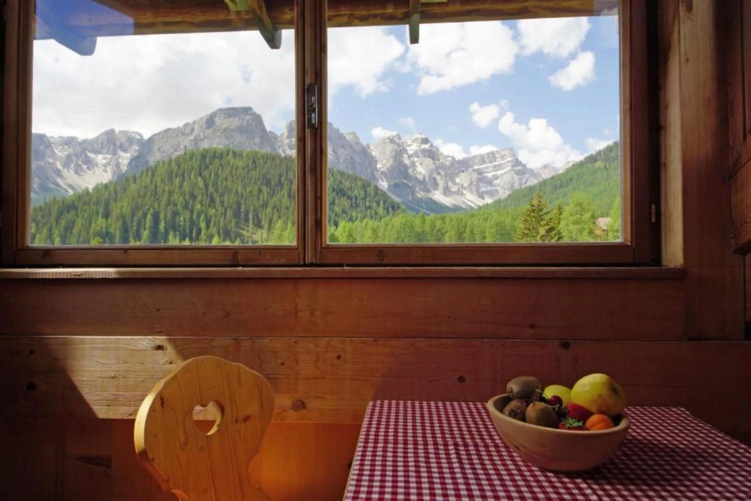Mountain view in Hotel Pension Odles
