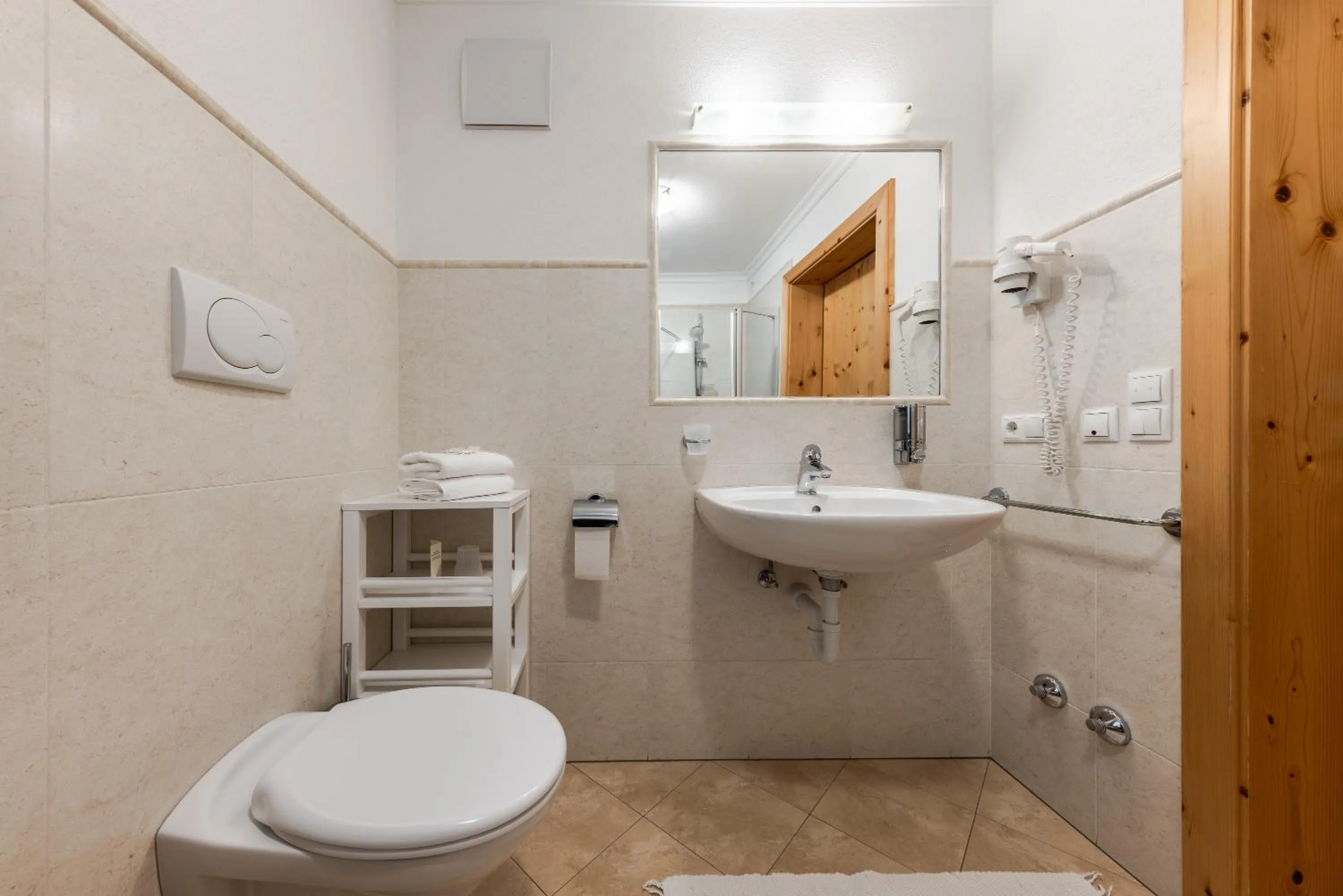 Bathroom in Hotel Pension Odles