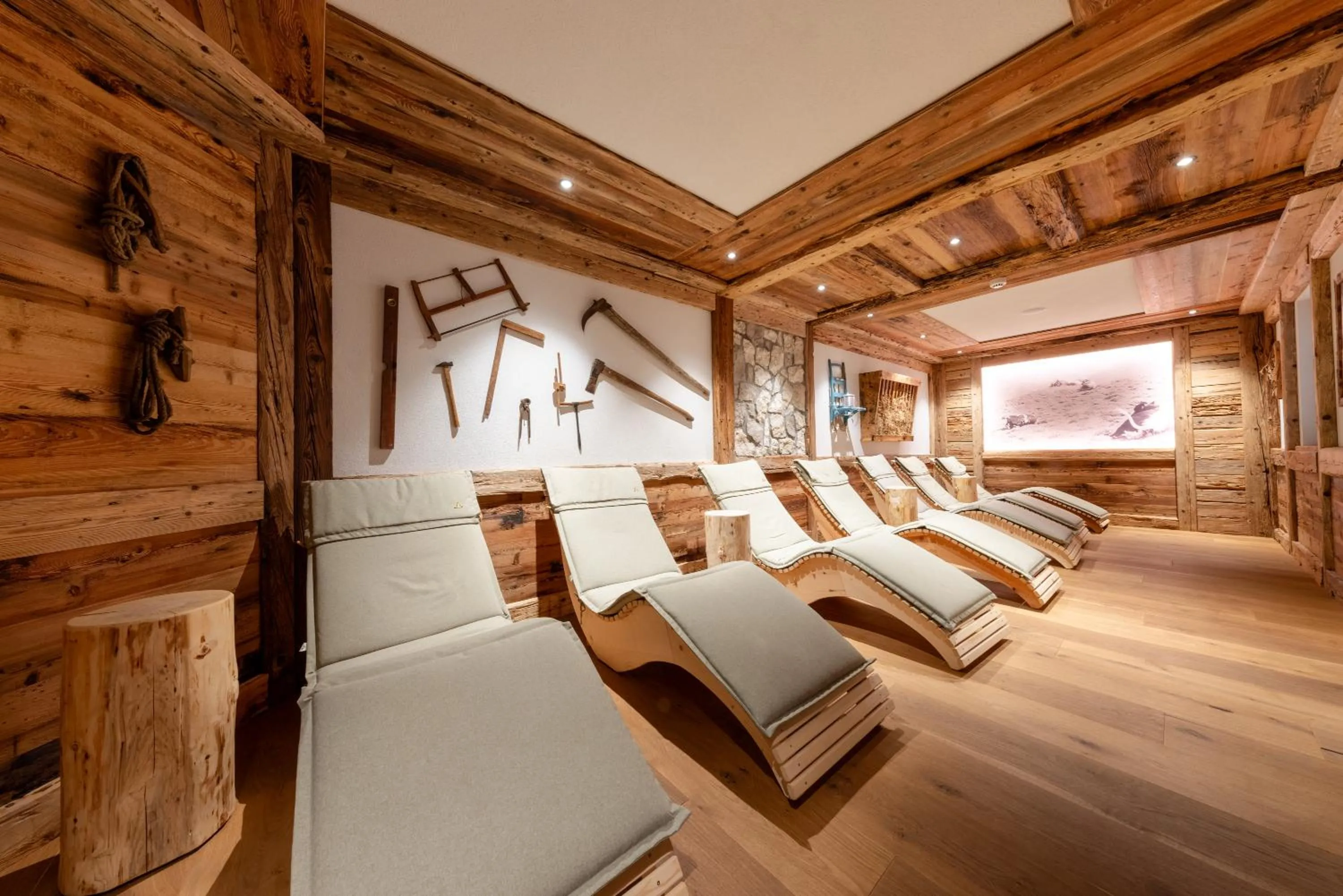 Spa and wellness centre/facilities in Hotel Pension Odles