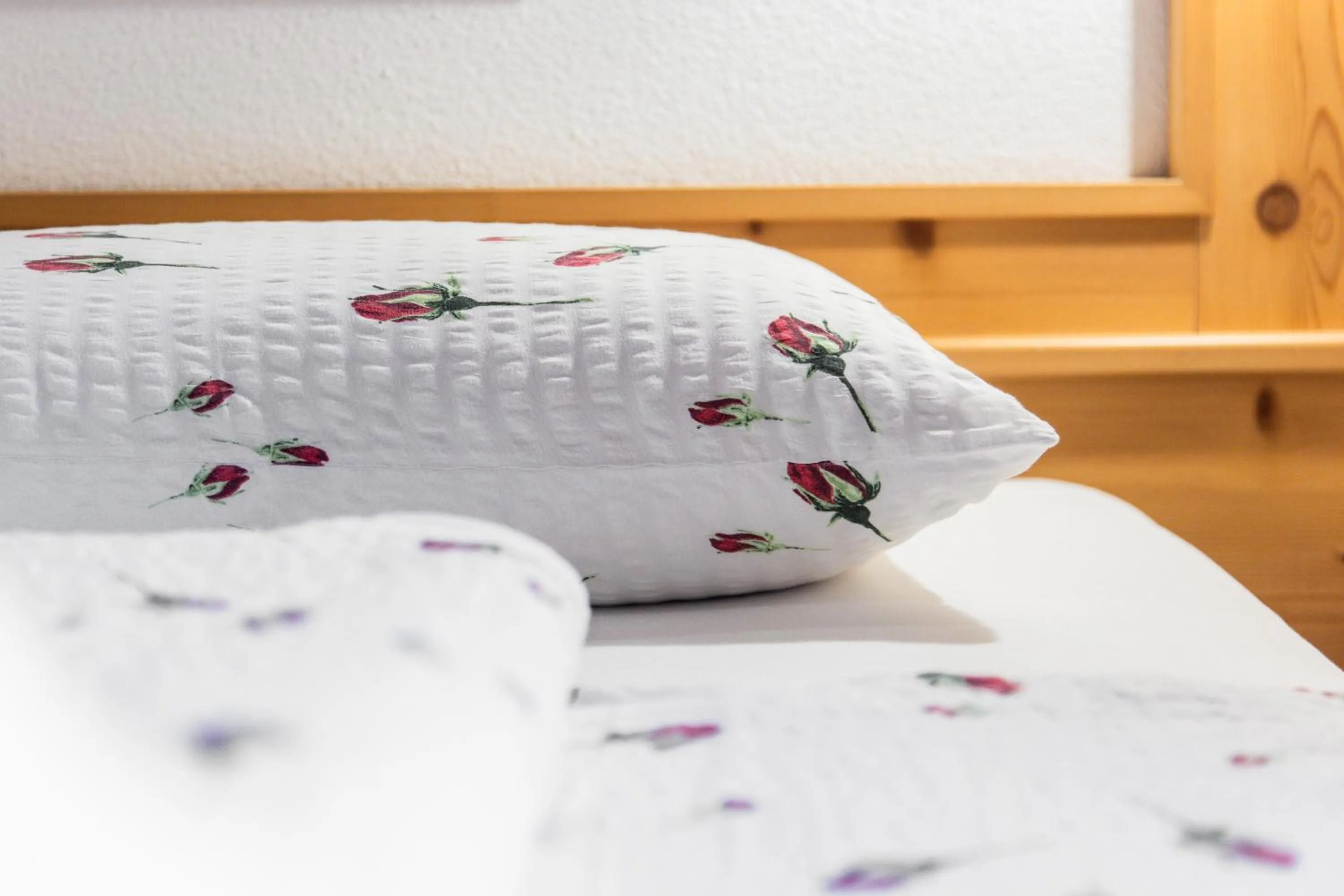 Bed in Hotel Pension Odles