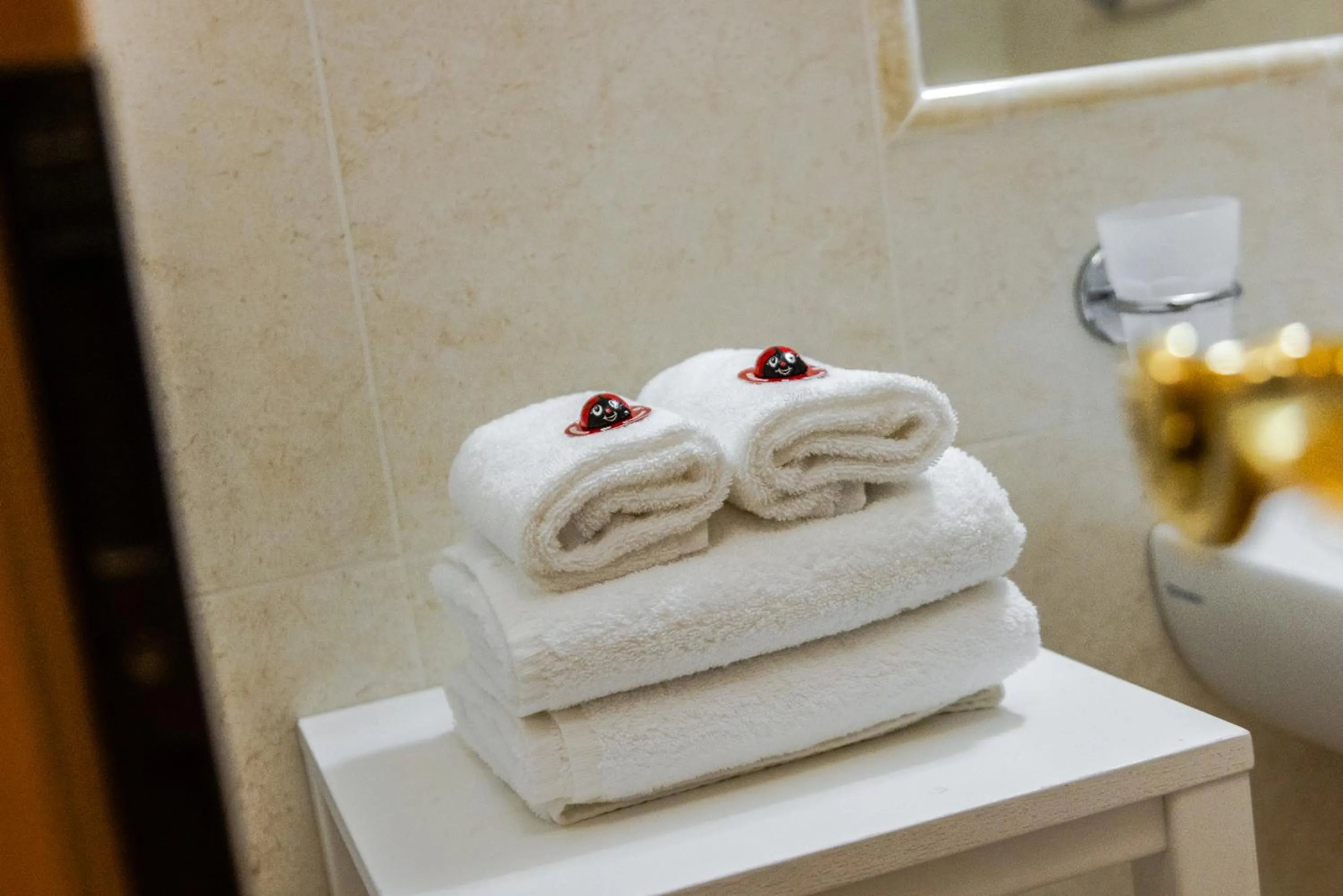 towels in Hotel Pension Odles