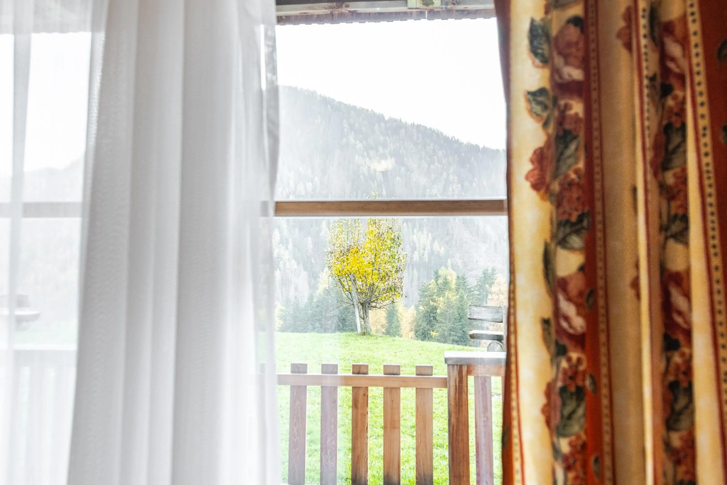 Balcony/Terrace in Hotel Pension Odles