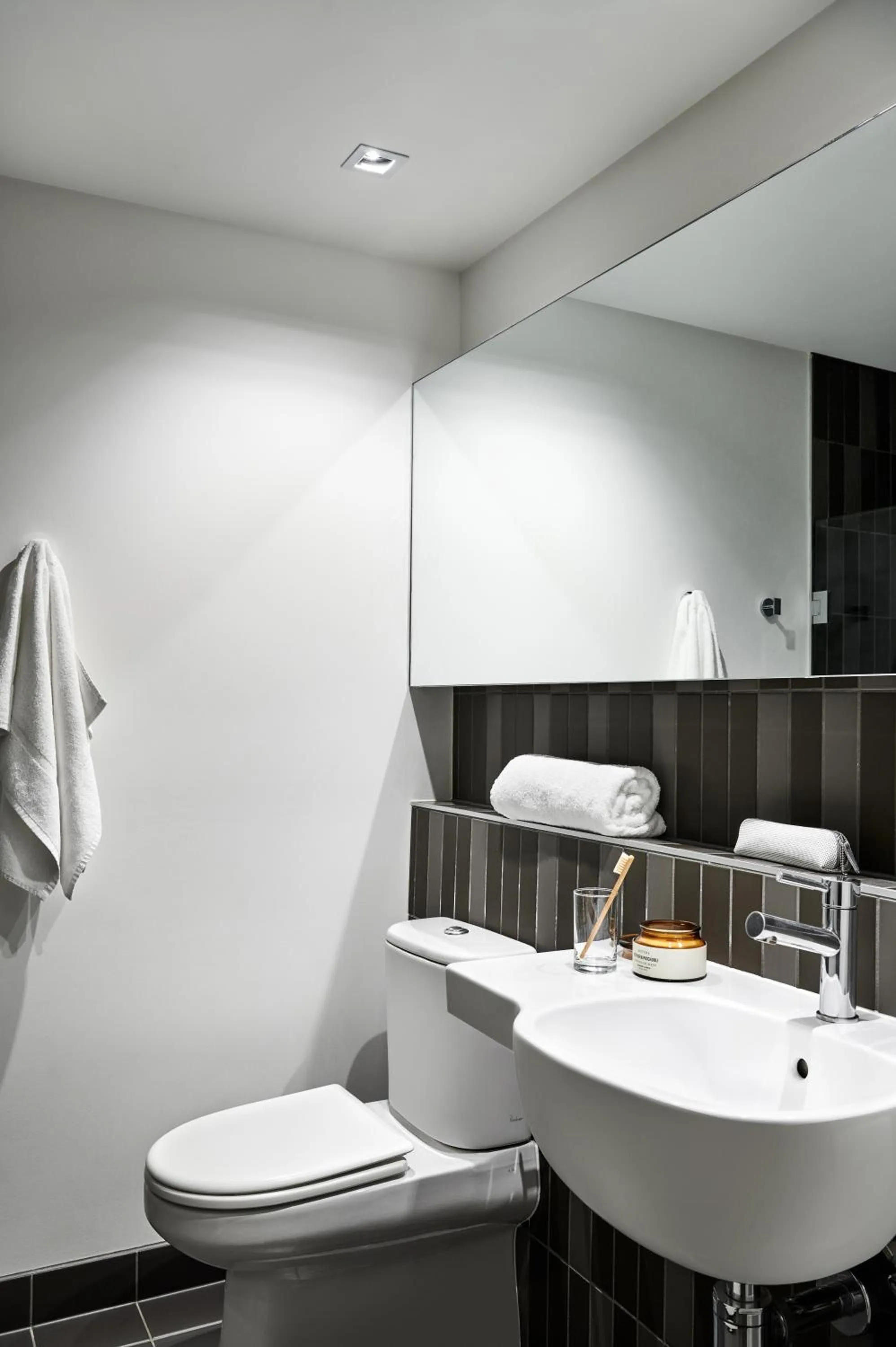 Bathroom in Dandenong Central Apartments Official