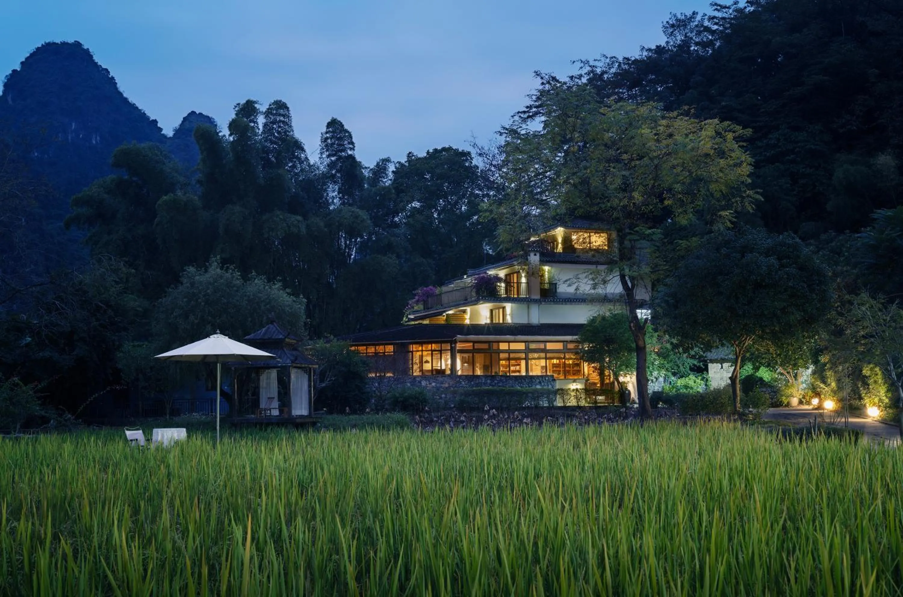 Property building in Yangshuo The Apsara Lodge