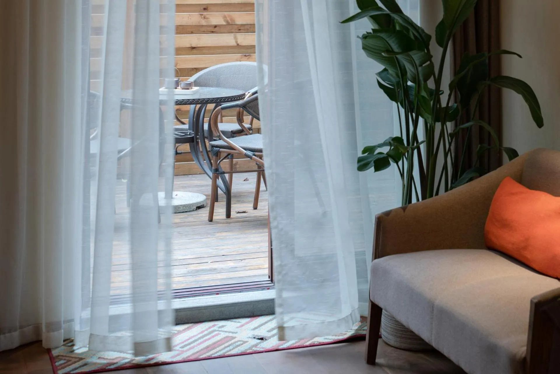 Balcony/Terrace in The Apsara Lodge