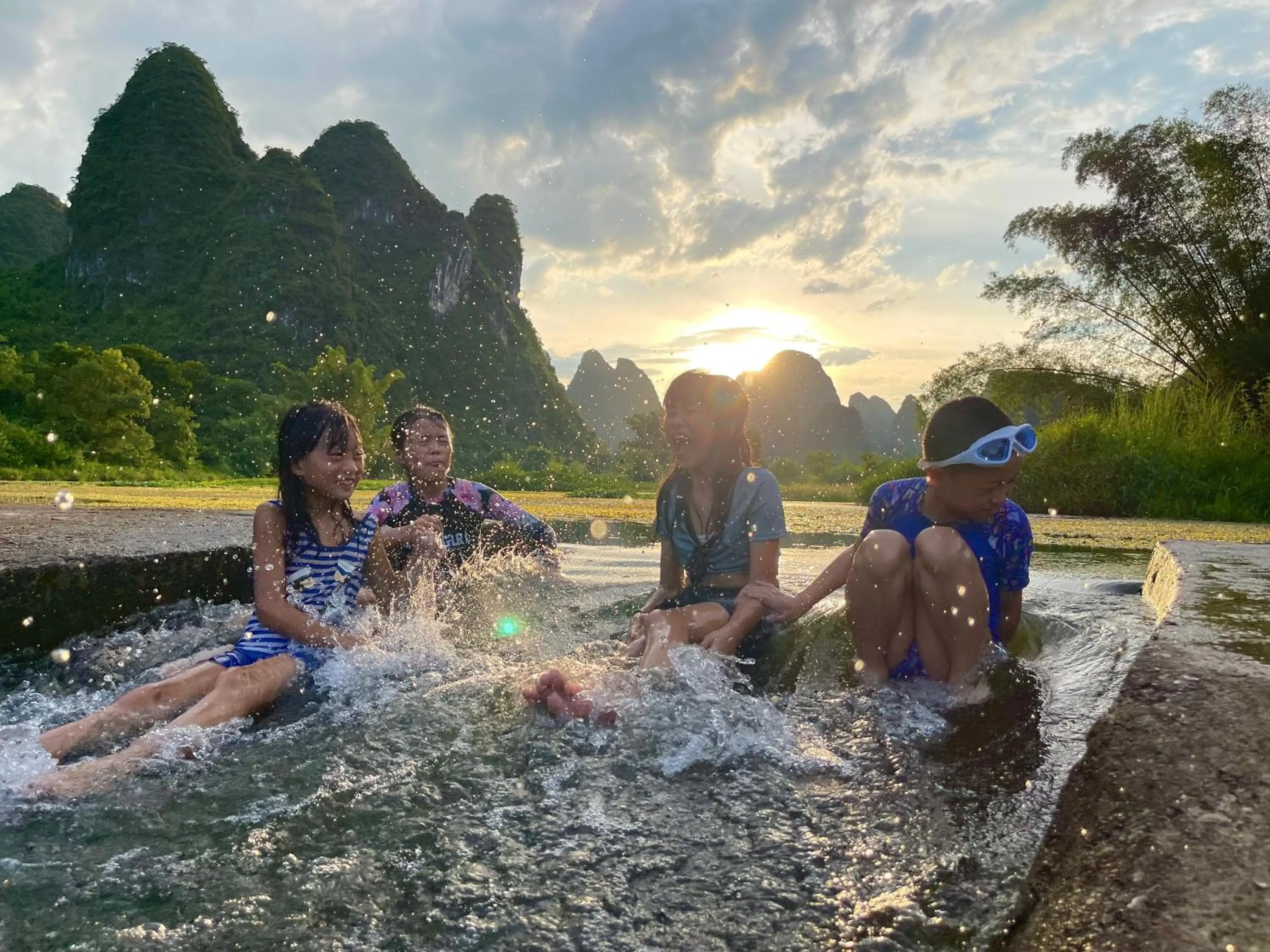 People in The Apsara Lodge