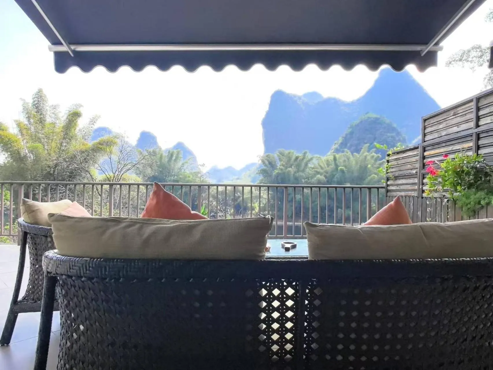 Natural landscape in The Apsara Lodge