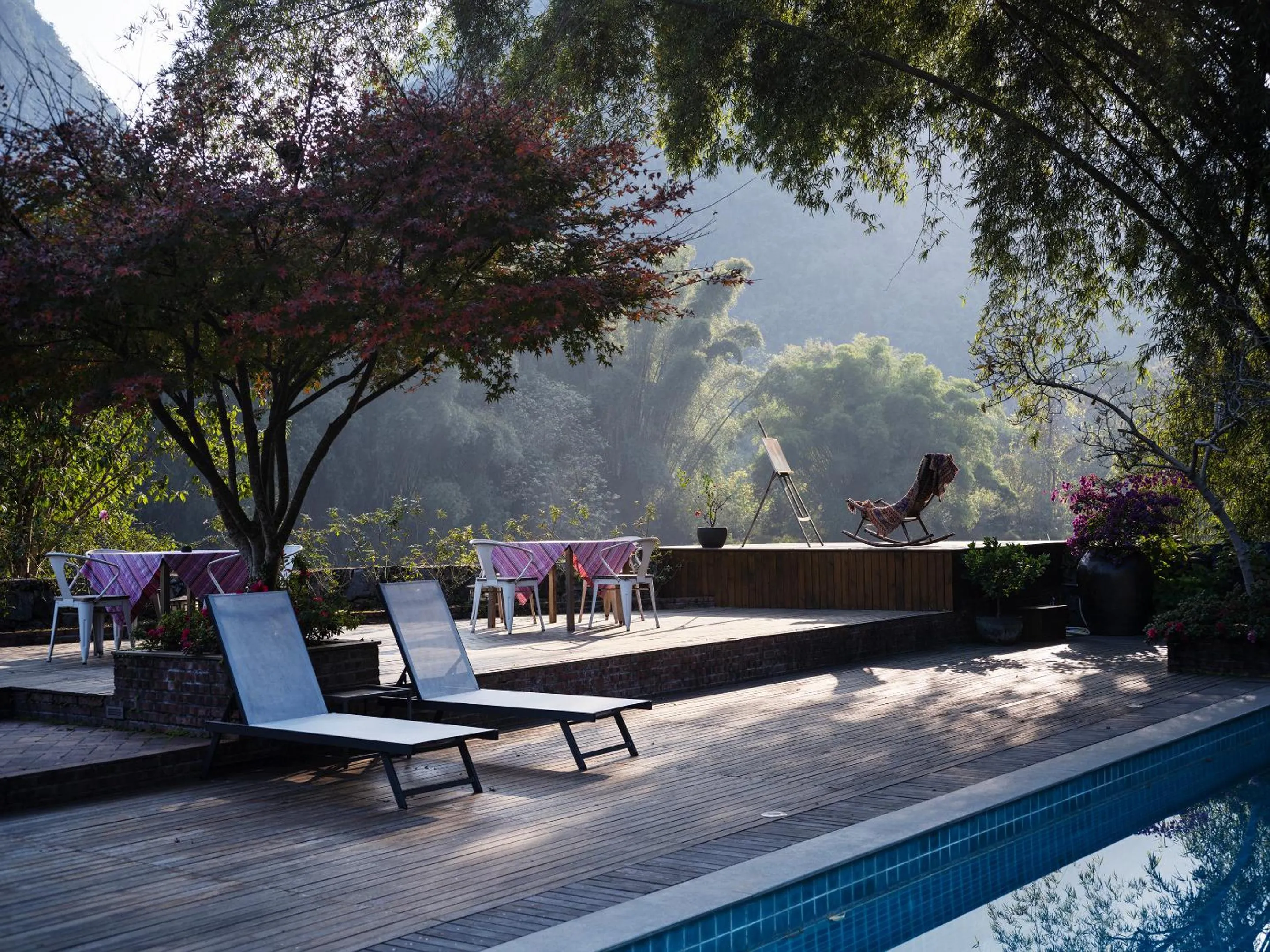 Natural landscape in Yangshuo The Apsara Lodge