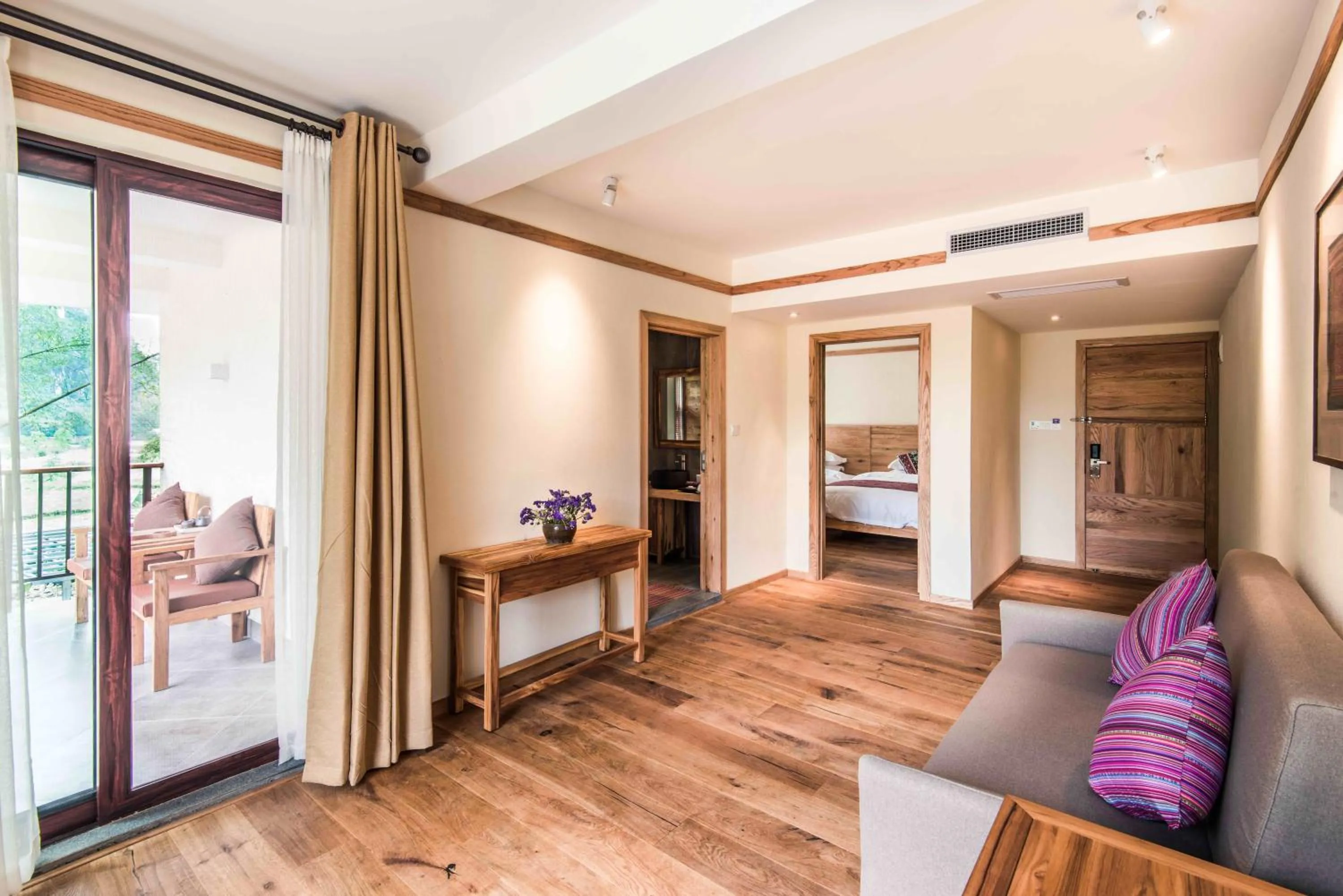 Bedroom in The Apsara Lodge