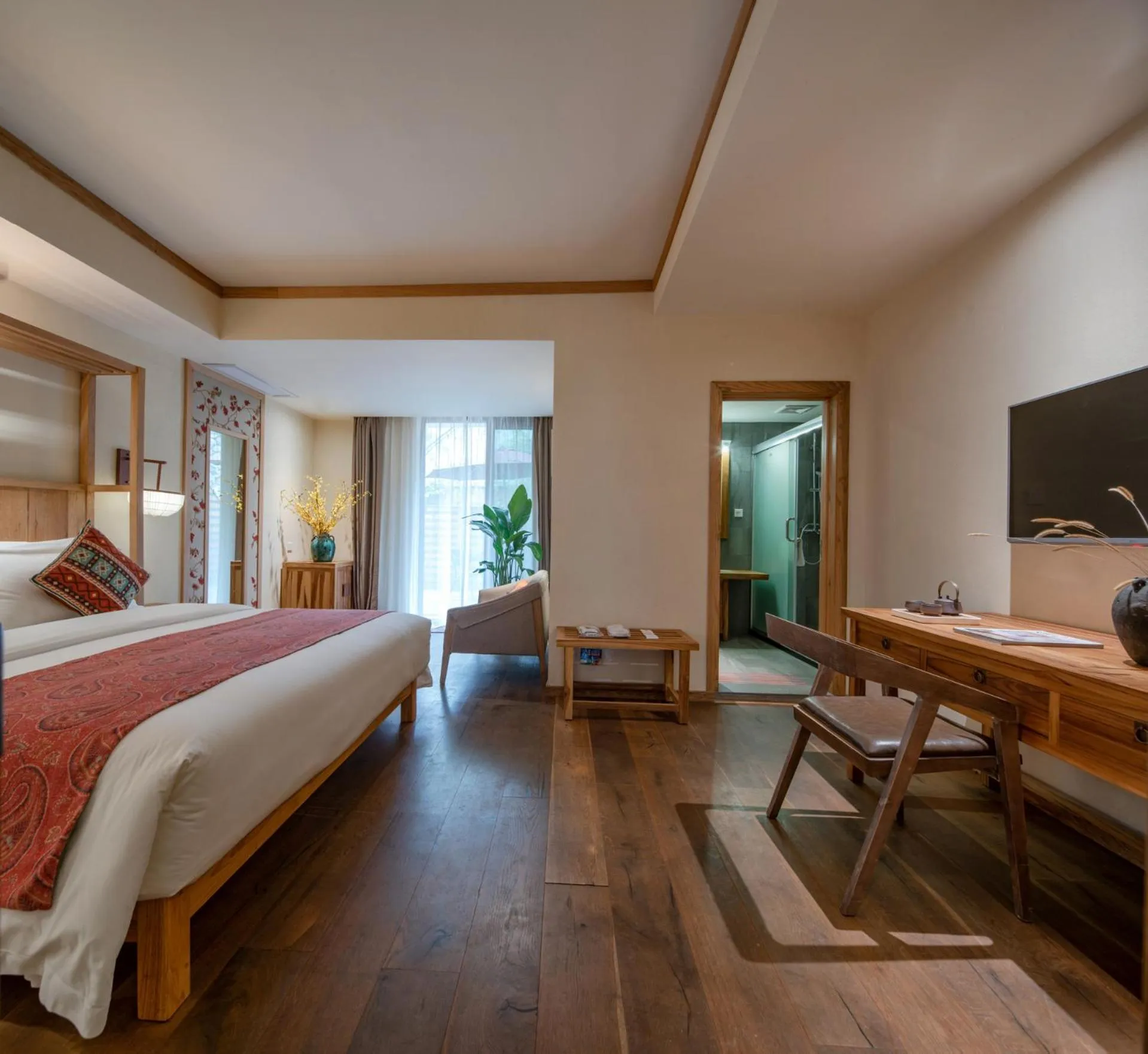 TV and multimedia, Bed in The Apsara Lodge