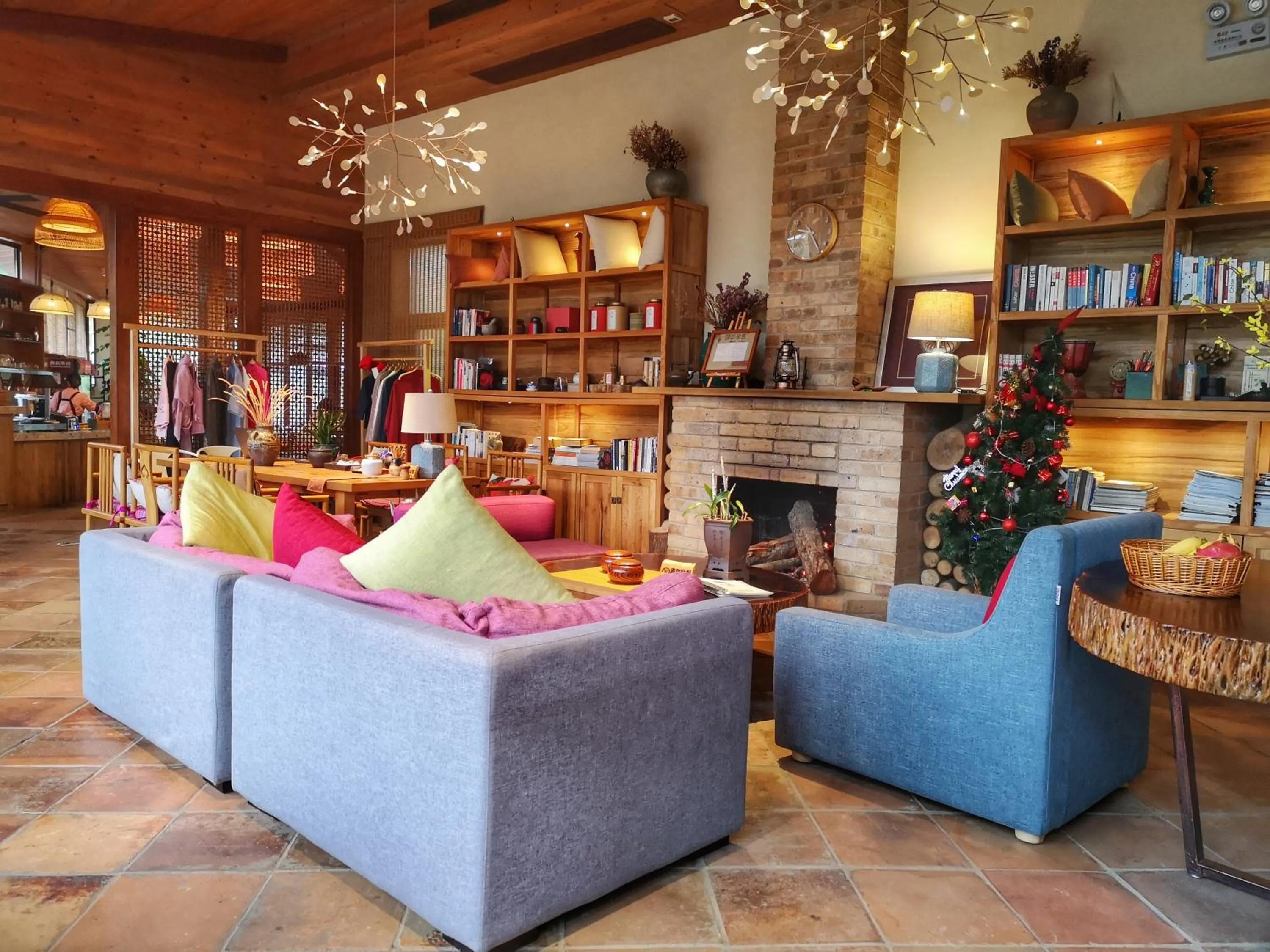 Lobby or reception in The Apsara Lodge