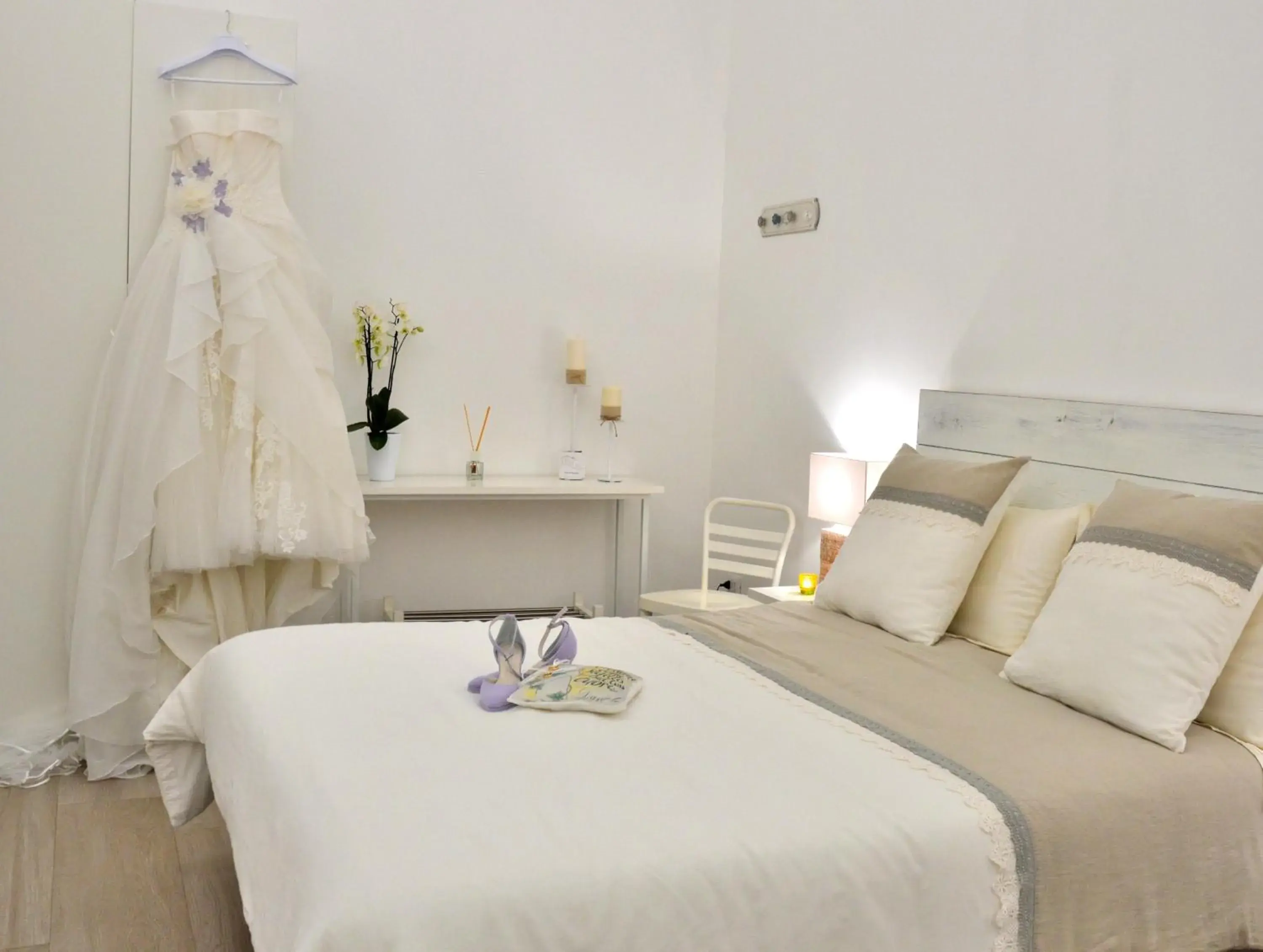 Quadruple Room with Garden View - single occupancy in FEMily B&B Bed and Breakfast di Puglia in - Bari Quadruple Room with Garden View - single occupancy in FEMily B&B Bed and Breakfast di Puglia in - Bari