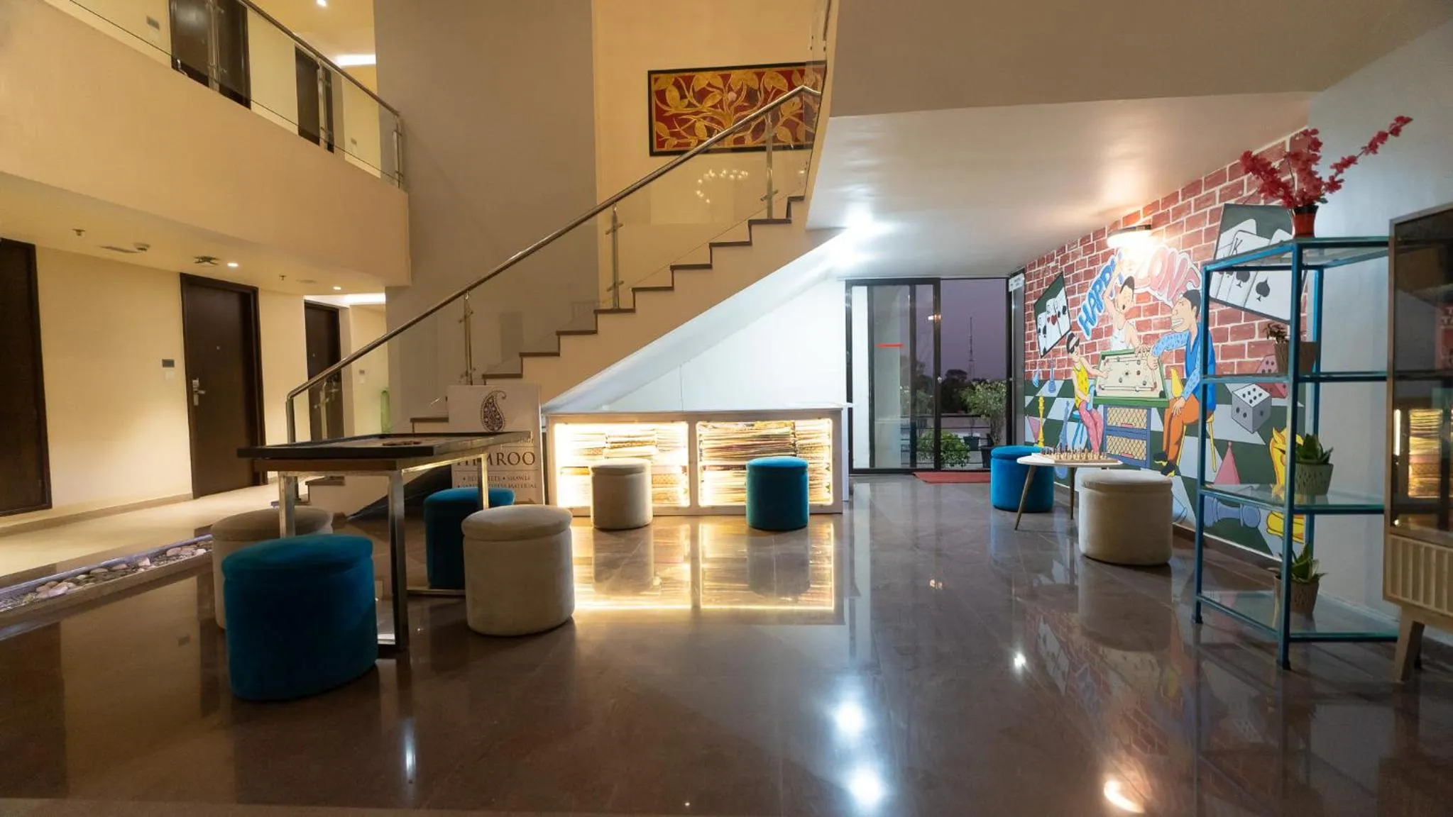 Lobby or reception in 7 Apple Hotel Aurangabad