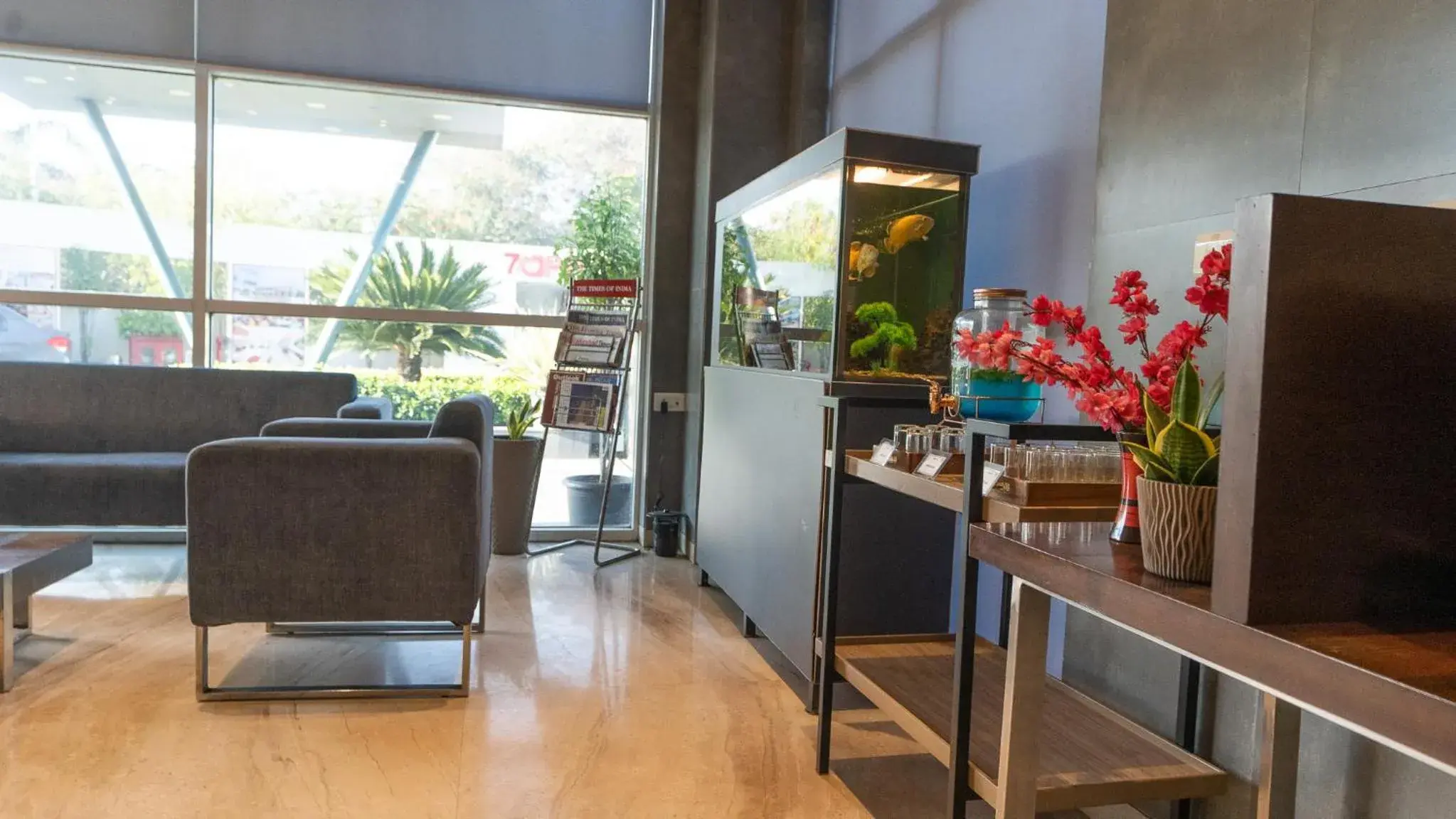 Lobby or reception in 7 Apple Hotel Aurangabad Lobby or reception in 7 Apple Hotel Aurangabad