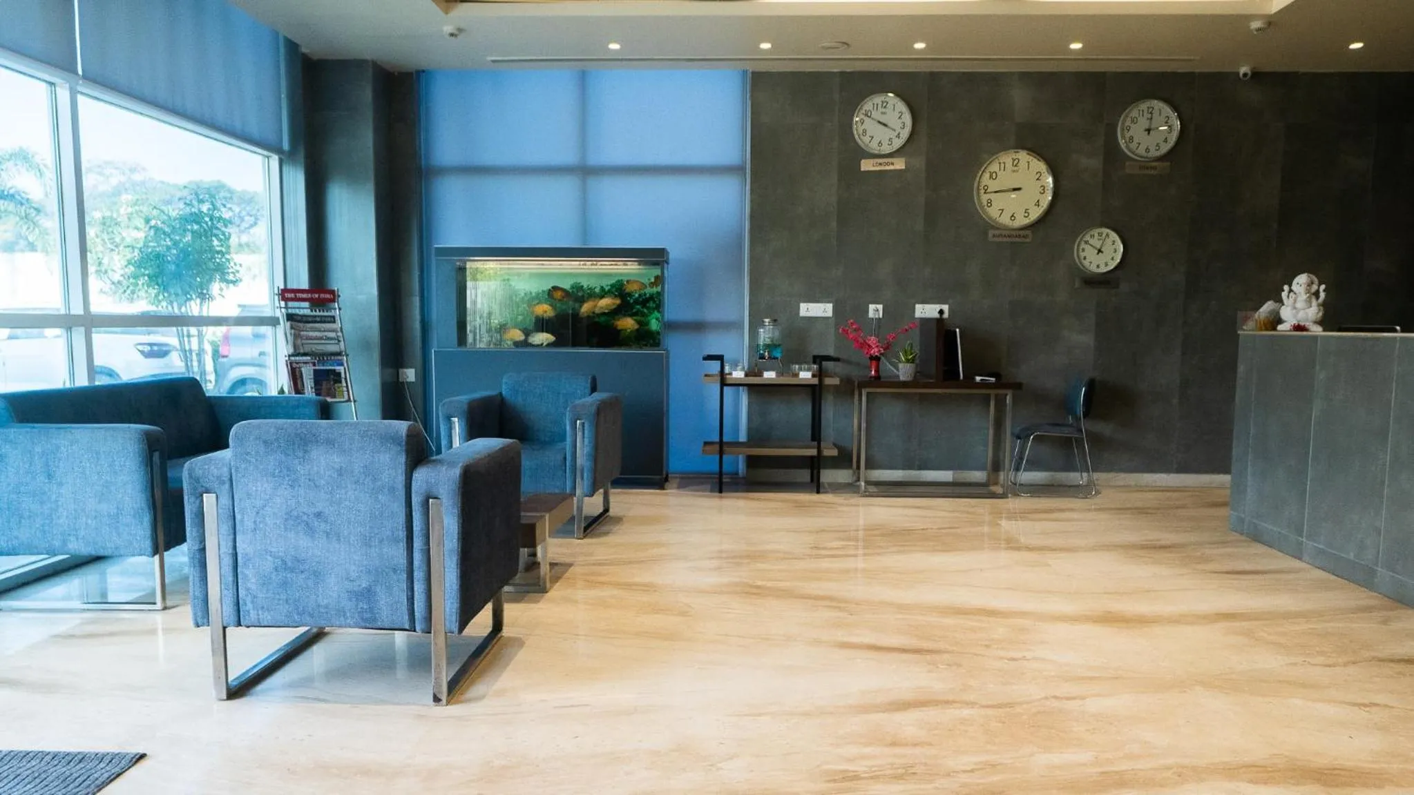 Lobby or reception in 7 Apple Hotel Aurangabad