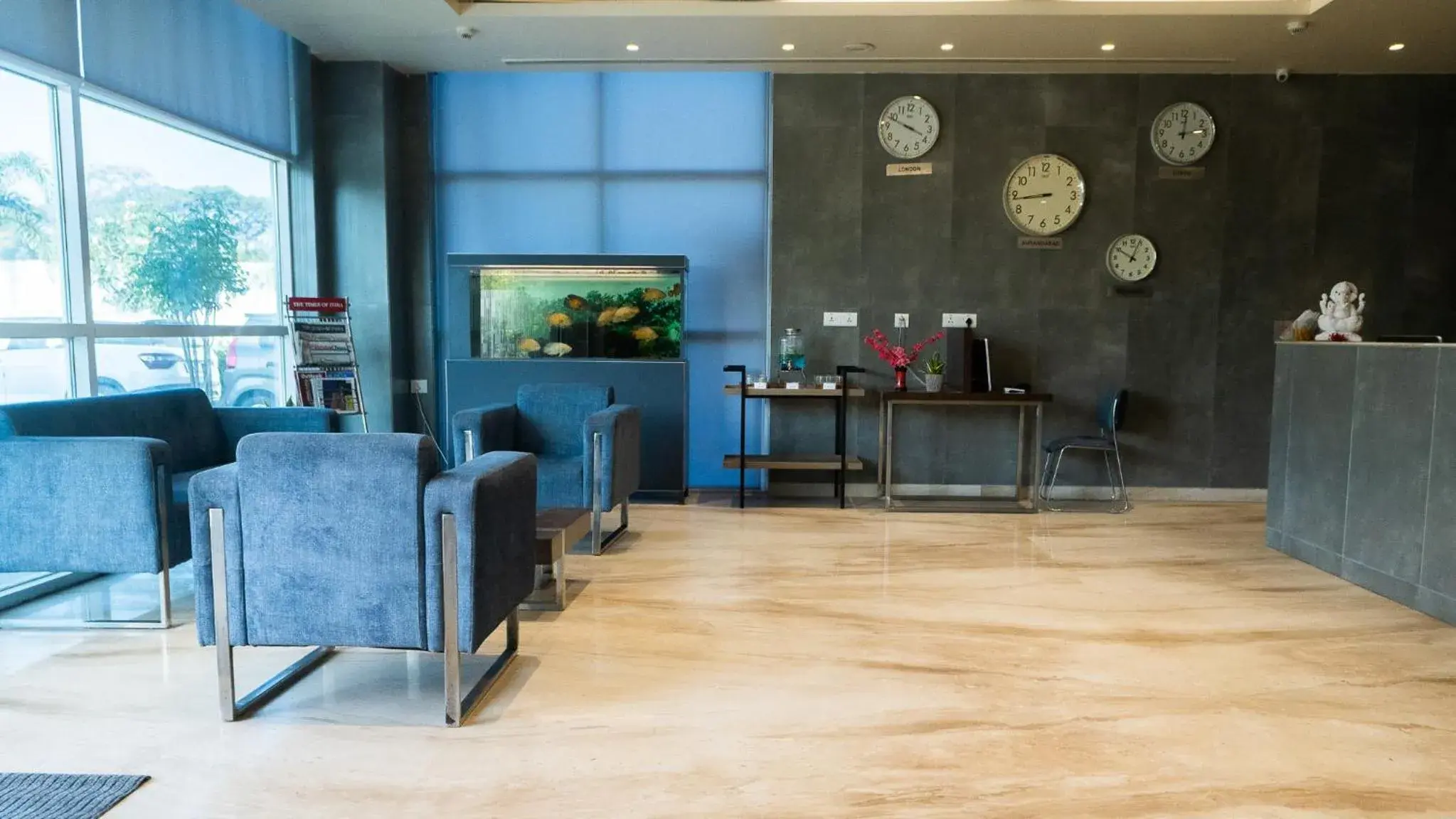 Lobby or reception in 7 Apple Hotel Aurangabad Lobby or reception in 7 Apple Hotel Aurangabad