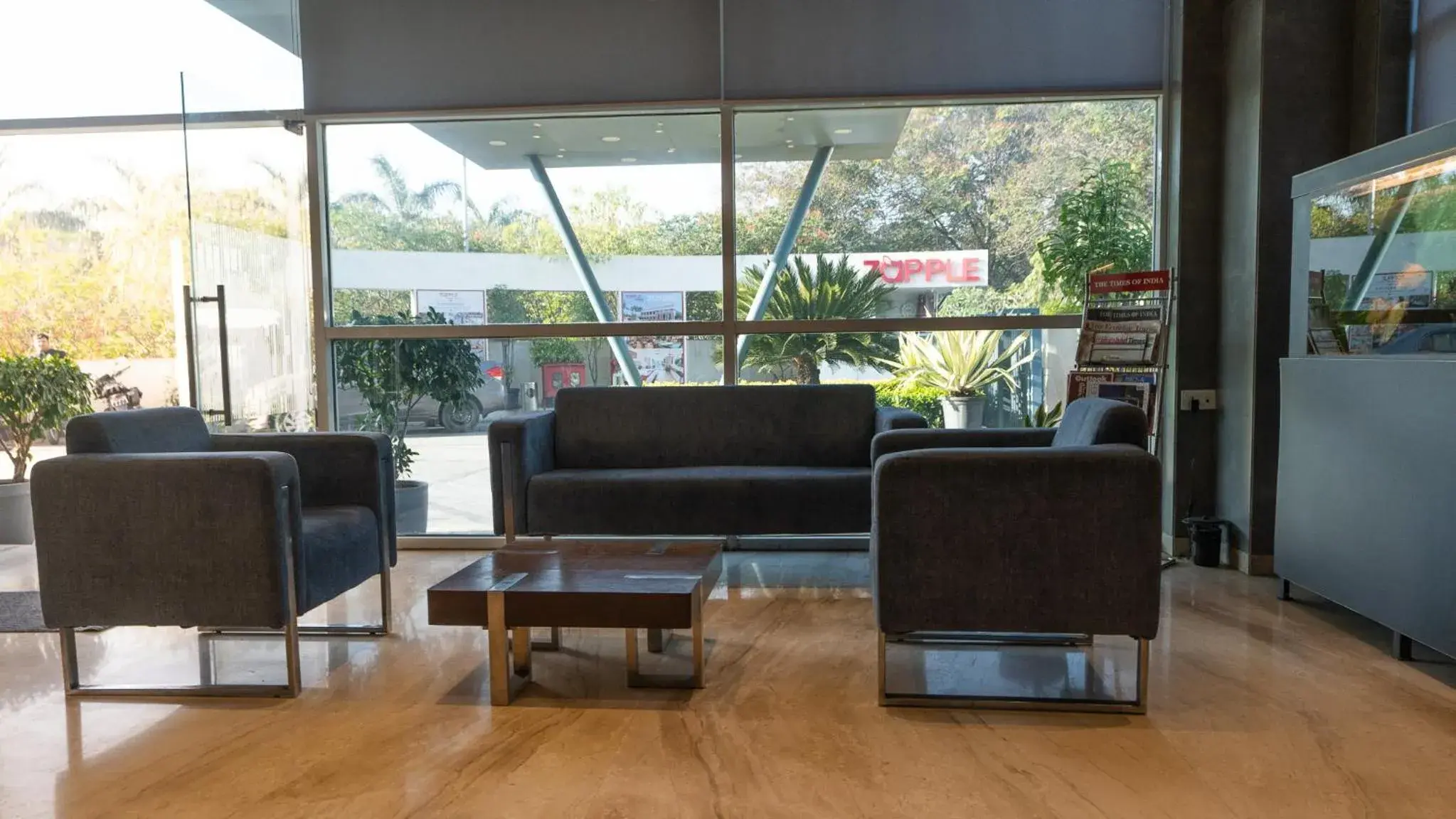Lobby or reception in 7 Apple Hotel Aurangabad Lobby or reception in 7 Apple Hotel Aurangabad