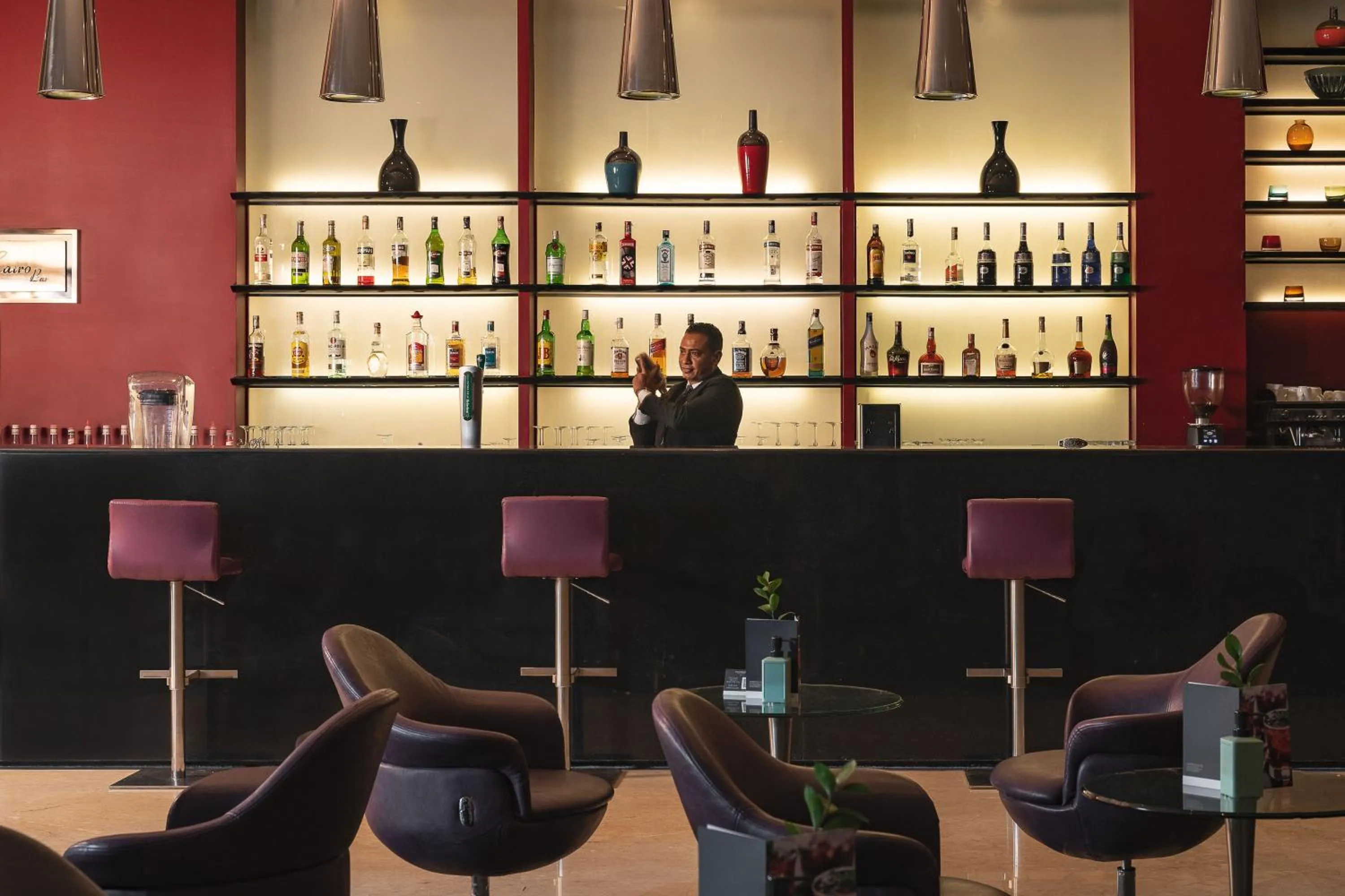 Lounge or bar in Steigenberger Hotel El Tahrir Cairo