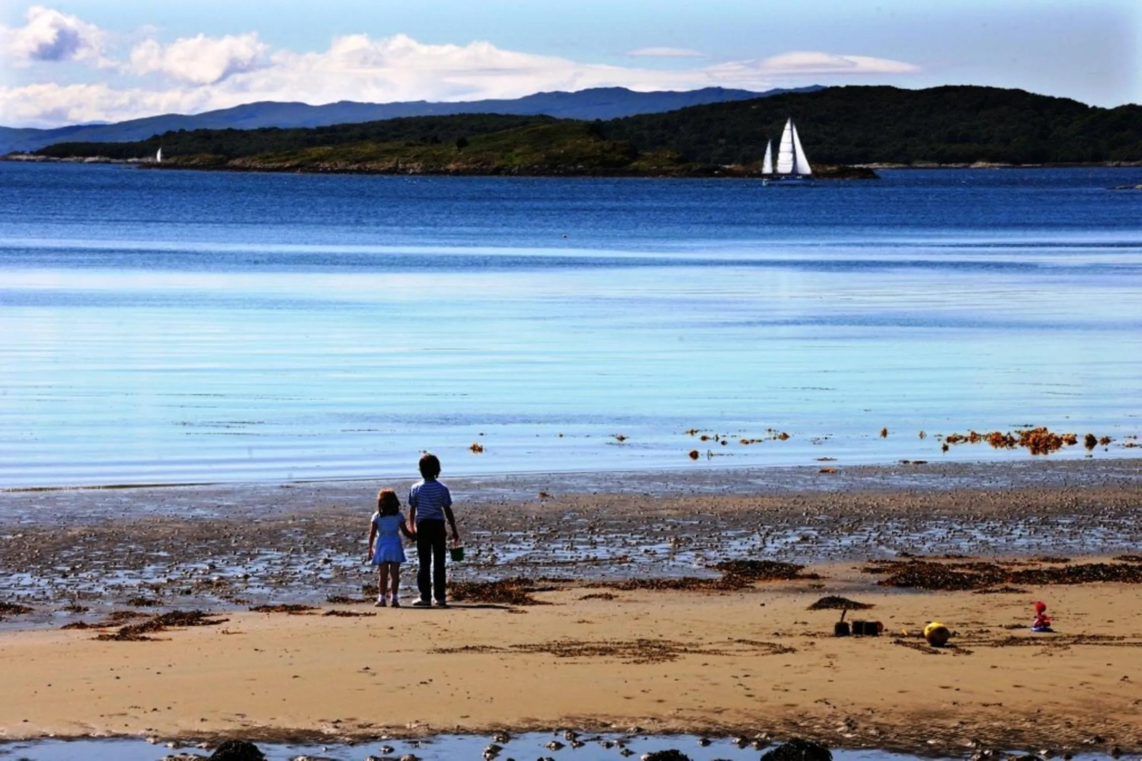 Beach in Loch Melfort Hotel