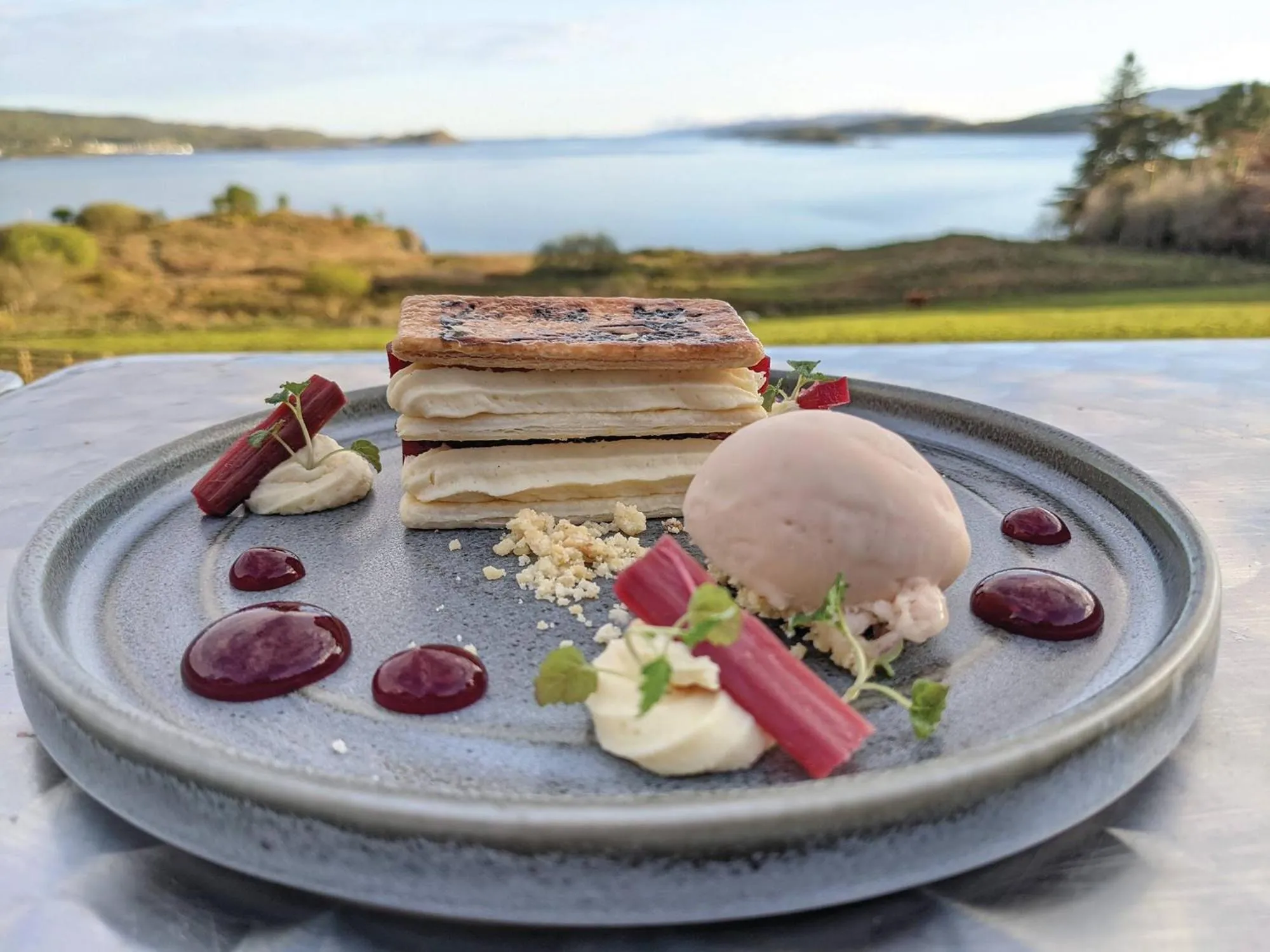Food in Loch Melfort Hotel
