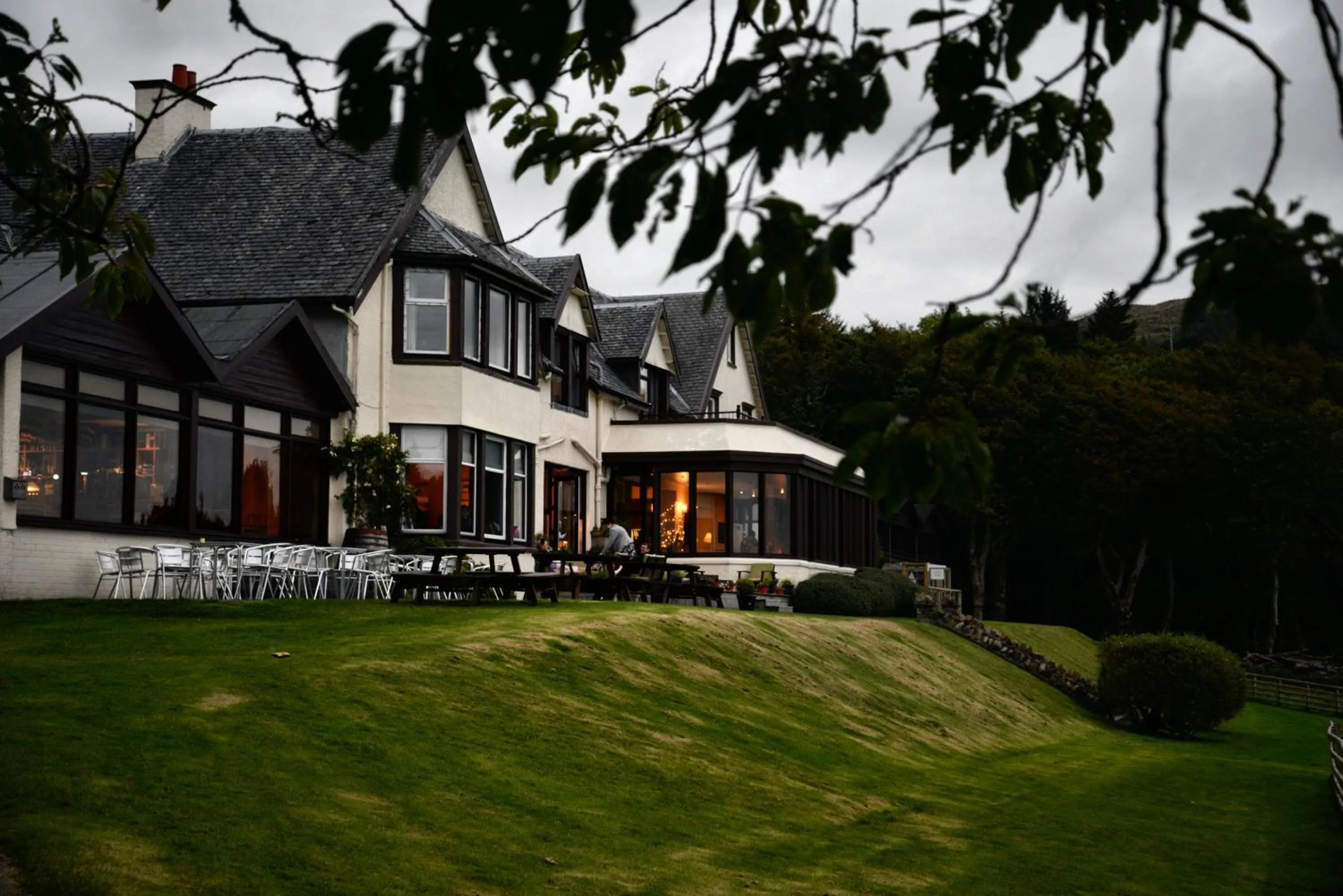 Property building in Loch Melfort Hotel