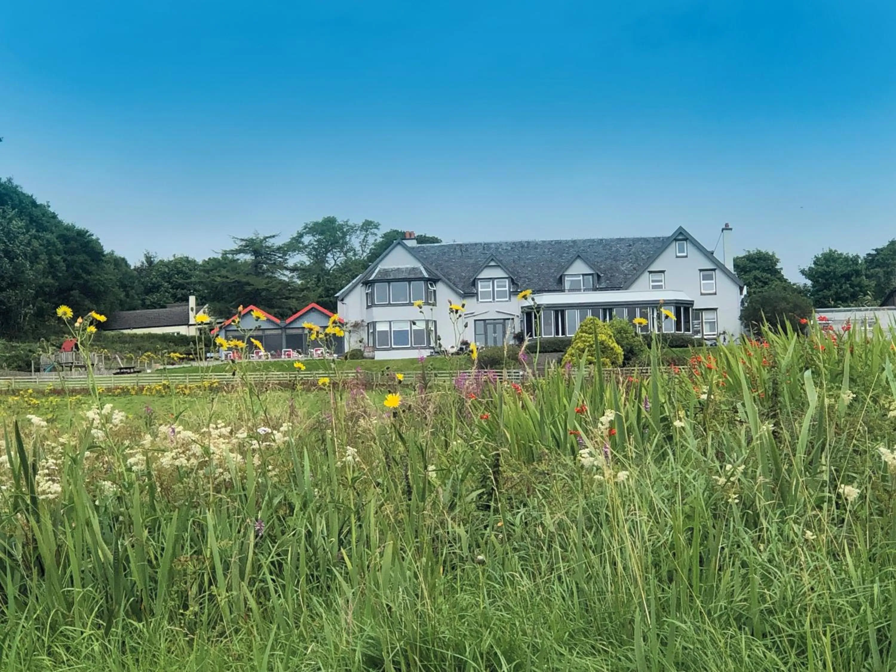 Property building in Loch Melfort Hotel