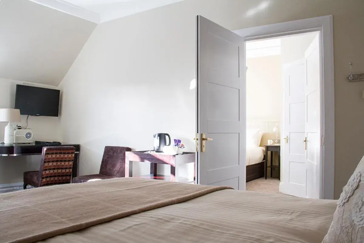 Bedroom, Bed in Loch Melfort Hotel Bedroom, Bed in Loch Melfort Hotel