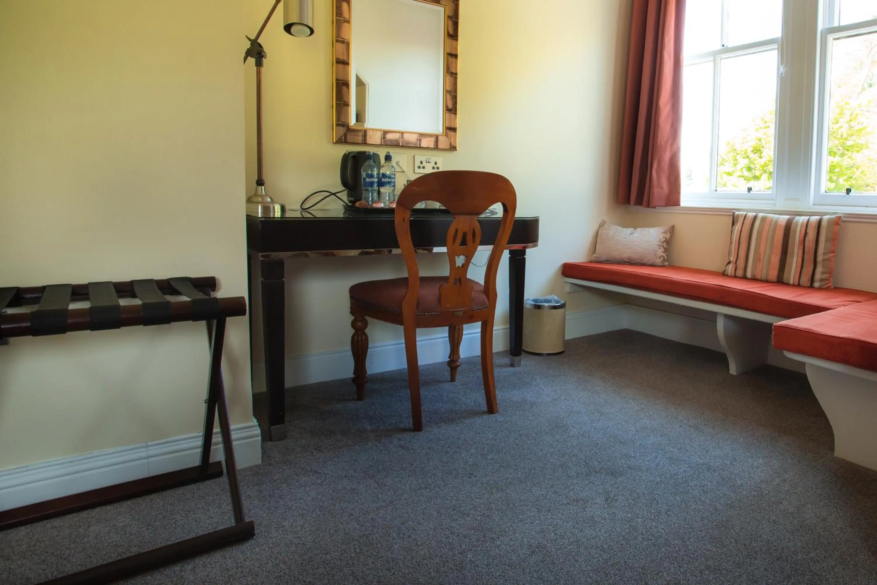 Seating area in Loch Melfort Hotel