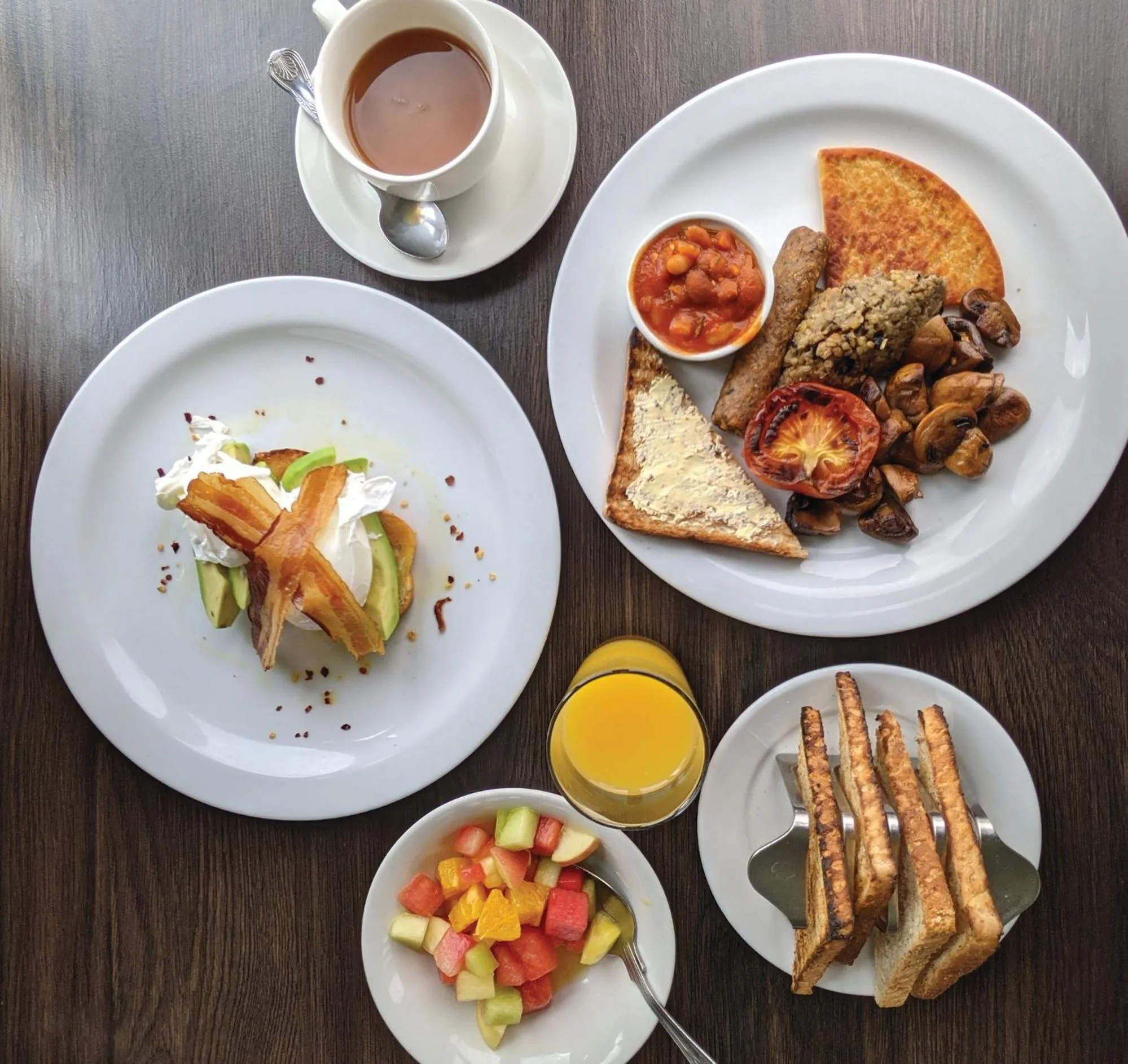 Breakfast in Loch Melfort Hotel