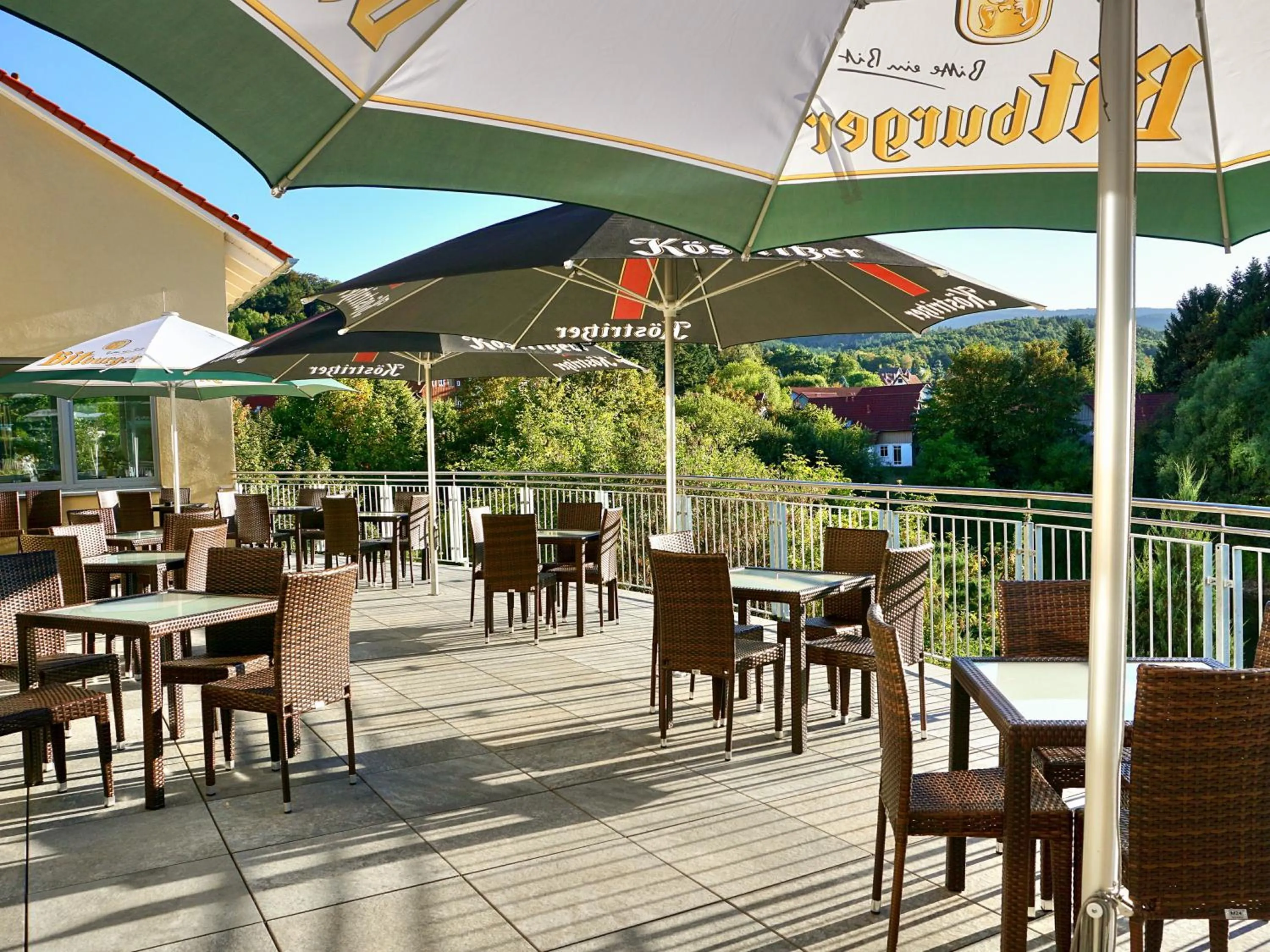 Balcony/Terrace in Hasseröder Burghotel