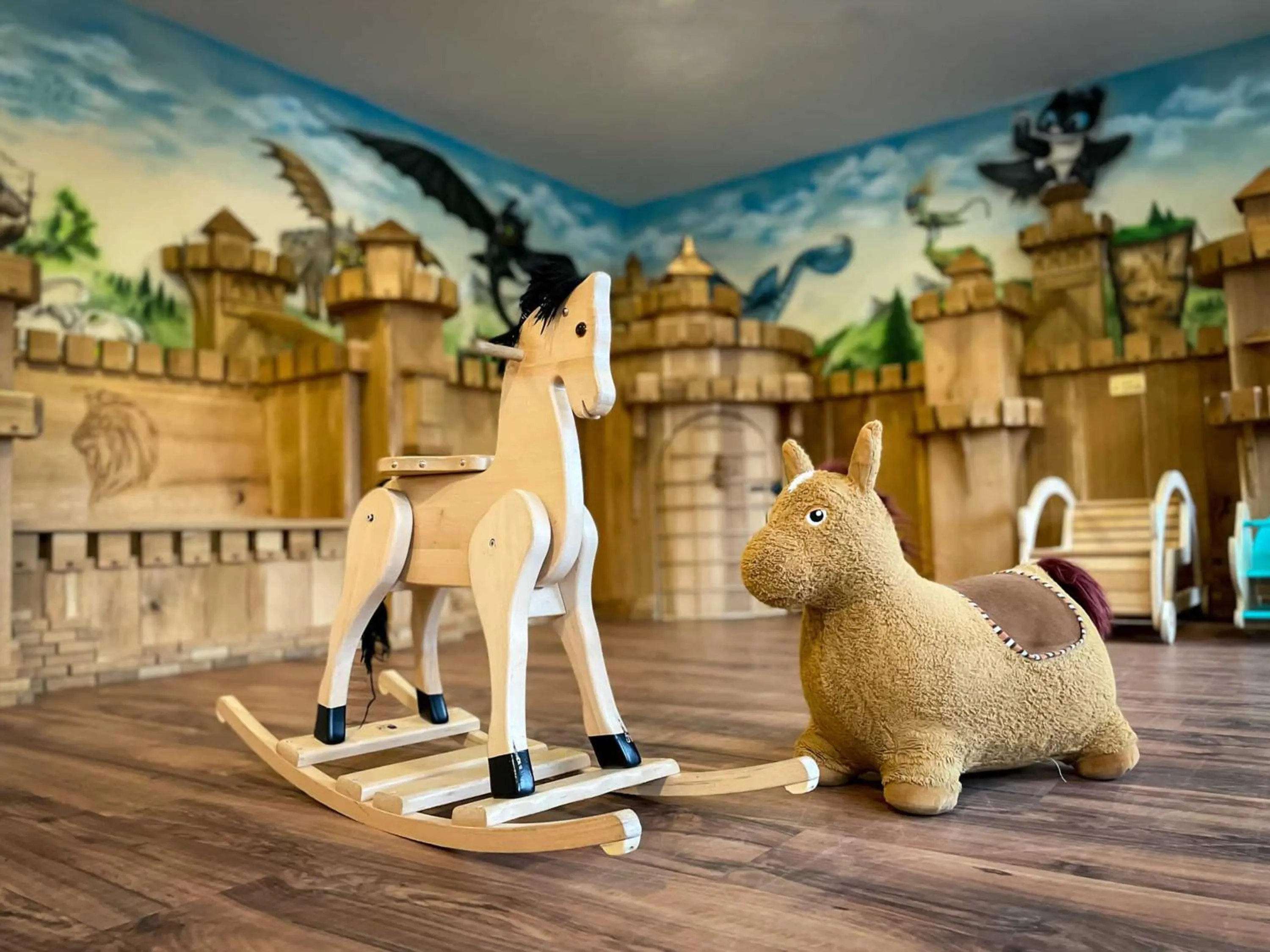 Children play ground in Hasseröder Burghotel