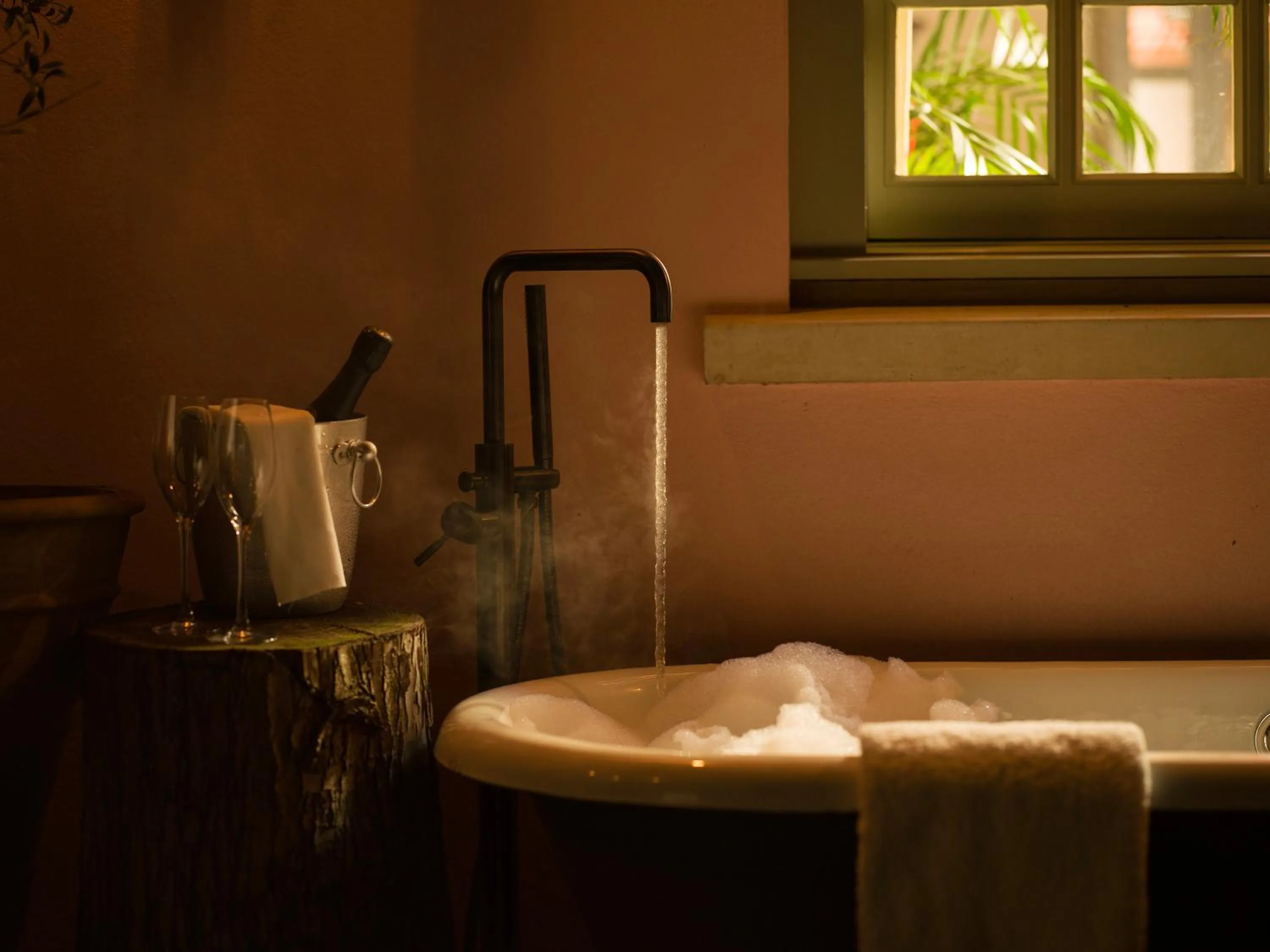 Open Air Bath in Bishopstrow Hotel and Spa - Small Luxury Hotels of the World